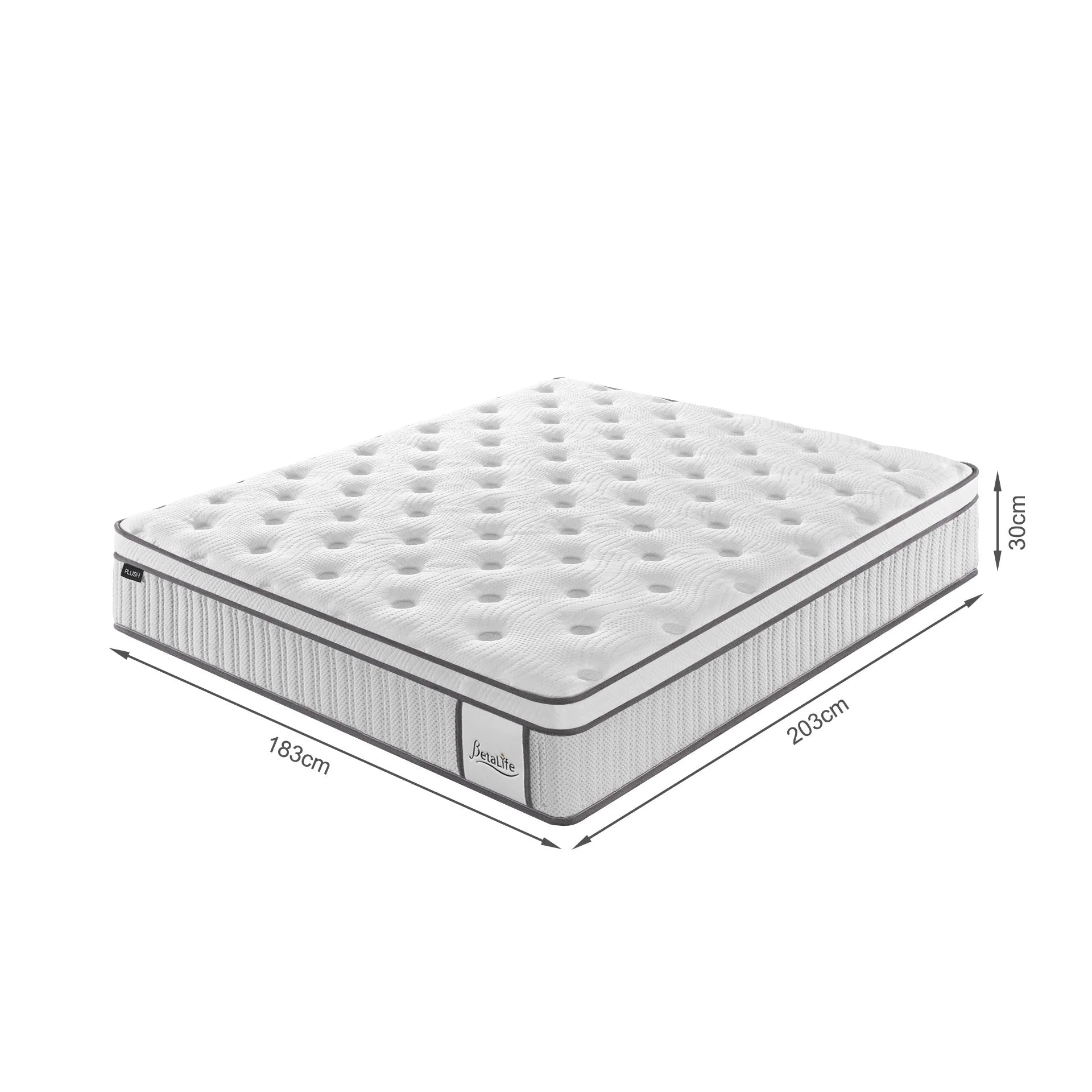 Natureblend Pro Memory Foam Extra Plush Mattress - Super King - Image 13