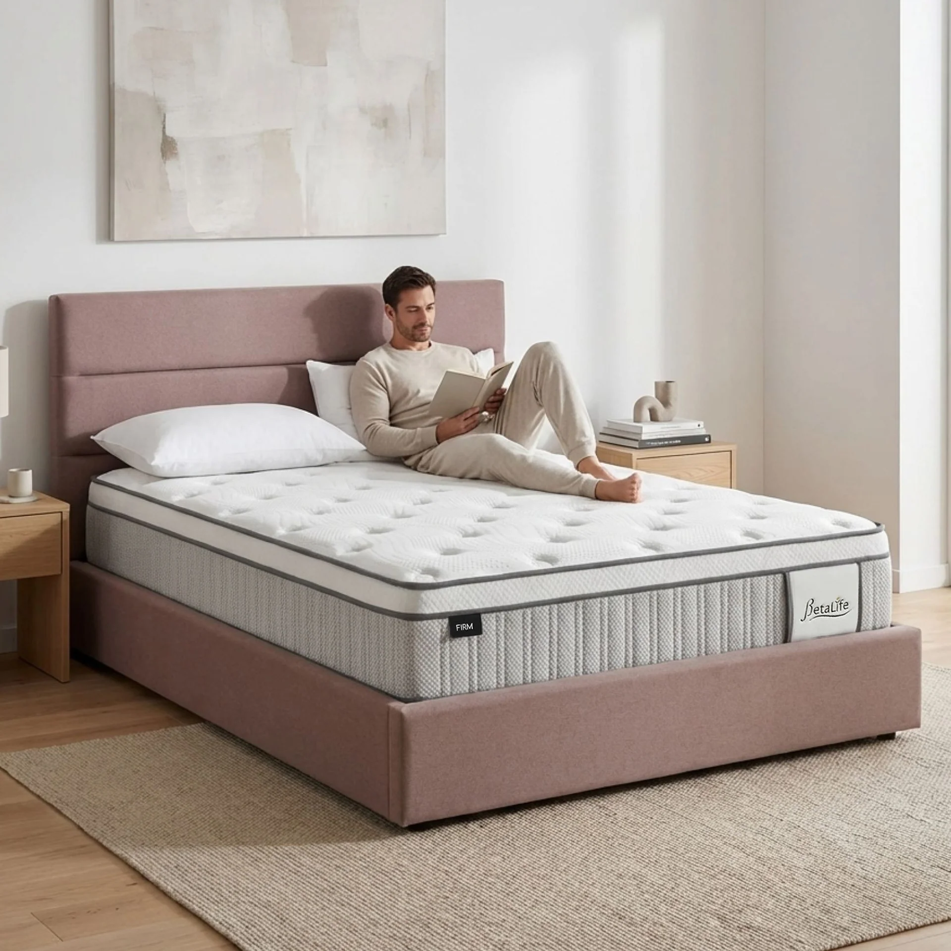 Natureblend Pro Memory Foam Firm Mattress - Double - Image 16