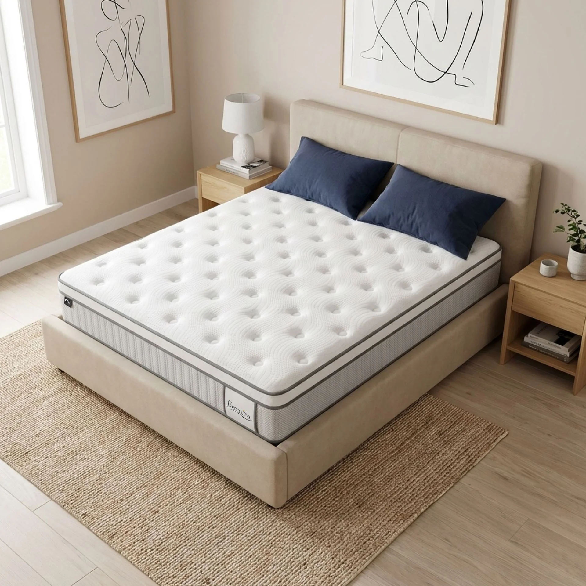Natureblend Pro Memory Foam Firm Mattress - King - Image 13