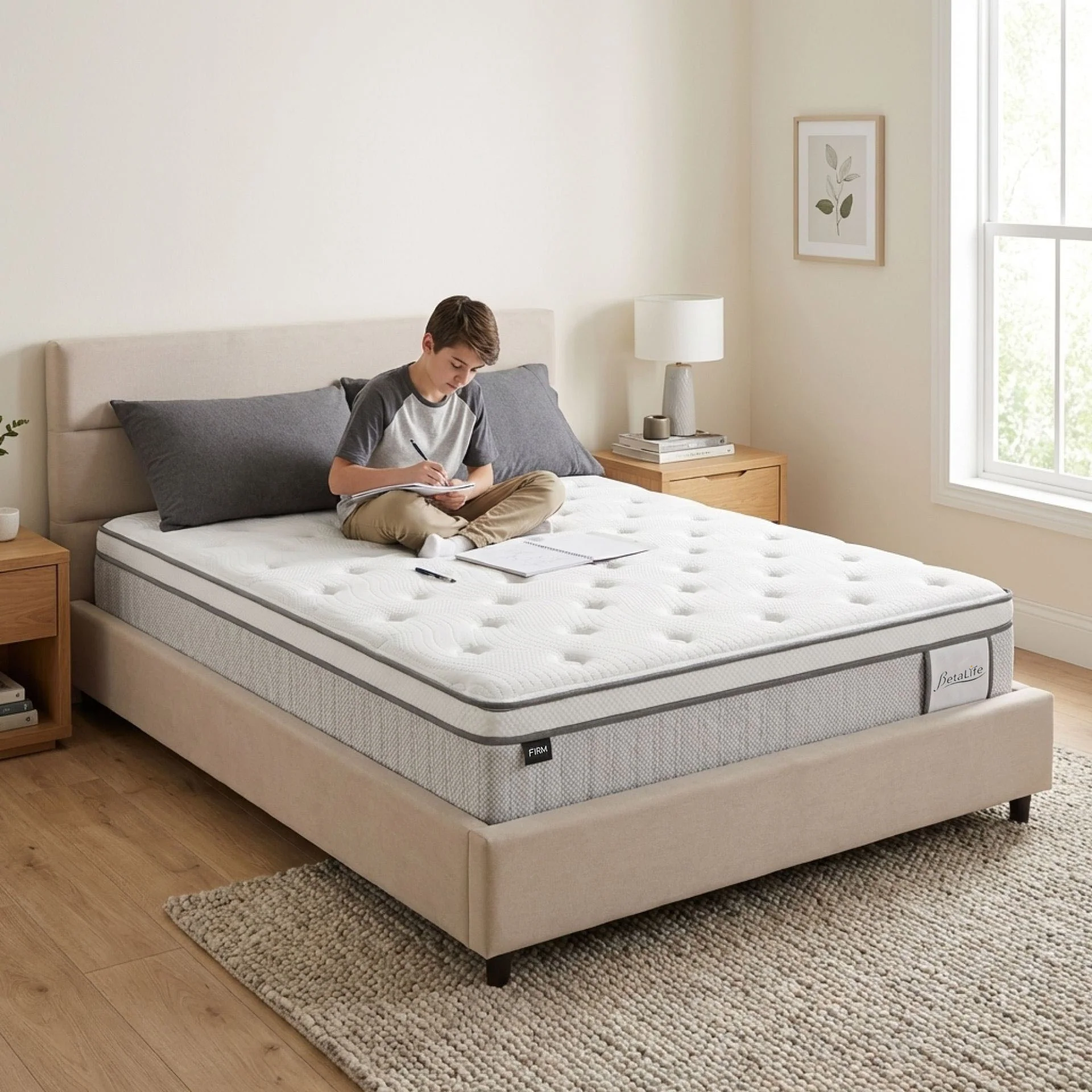 Natureblend Pro Memory Foam Firm Mattress - King - Image 15