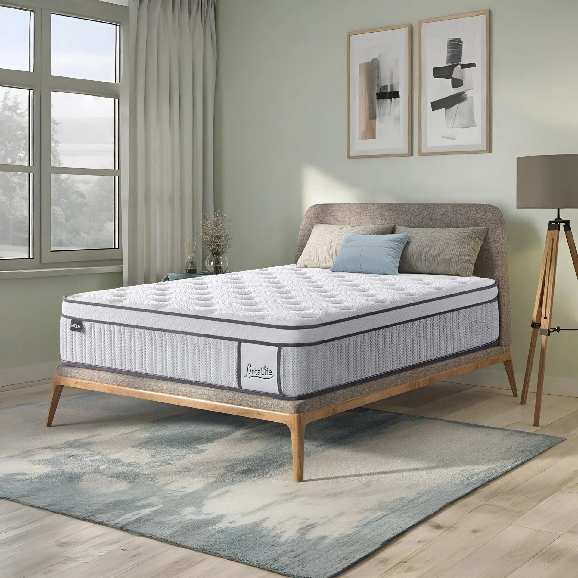 Natureblend Pro Memory Foam Medium Mattress -  Queen