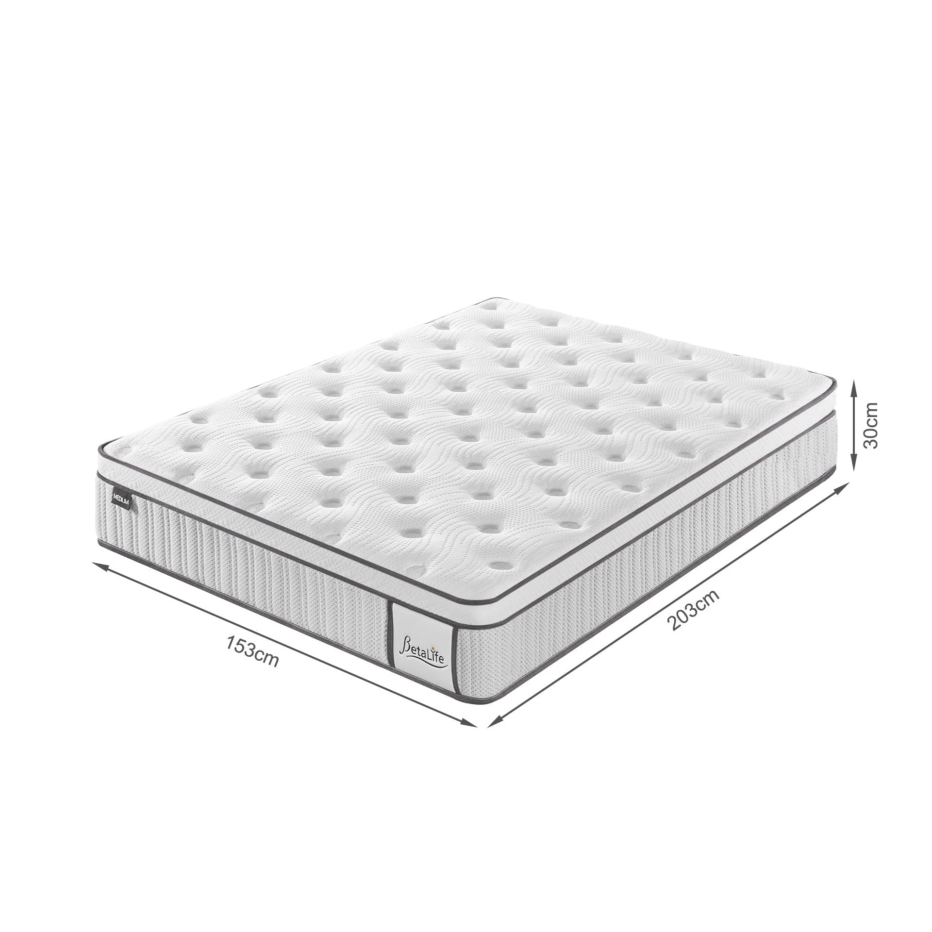 Natureblend Pro Memory Foam Medium Mattress -  Queen - Image 8