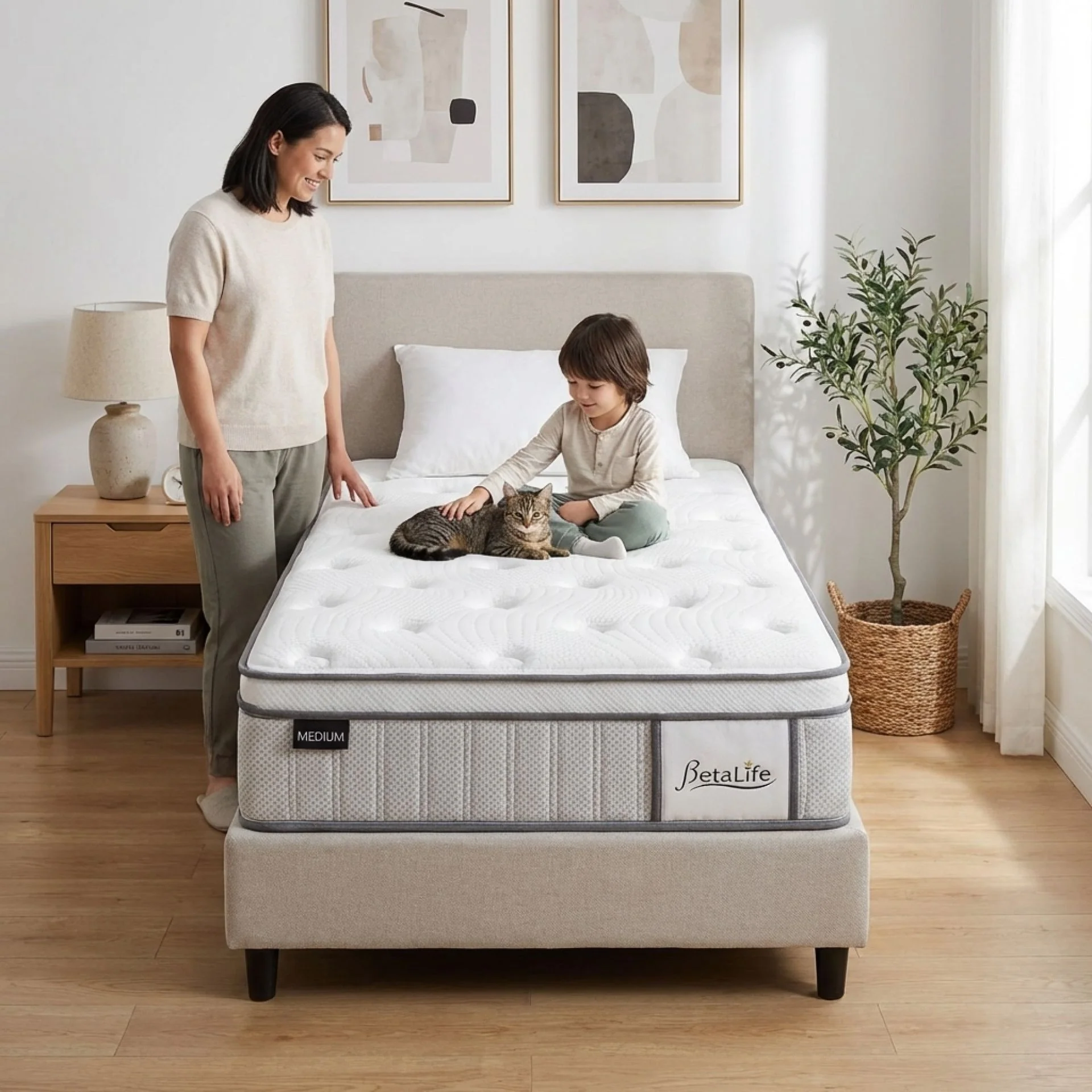 Natureblend Pro Memory Foam Medium Mattress -  Single - Image 2