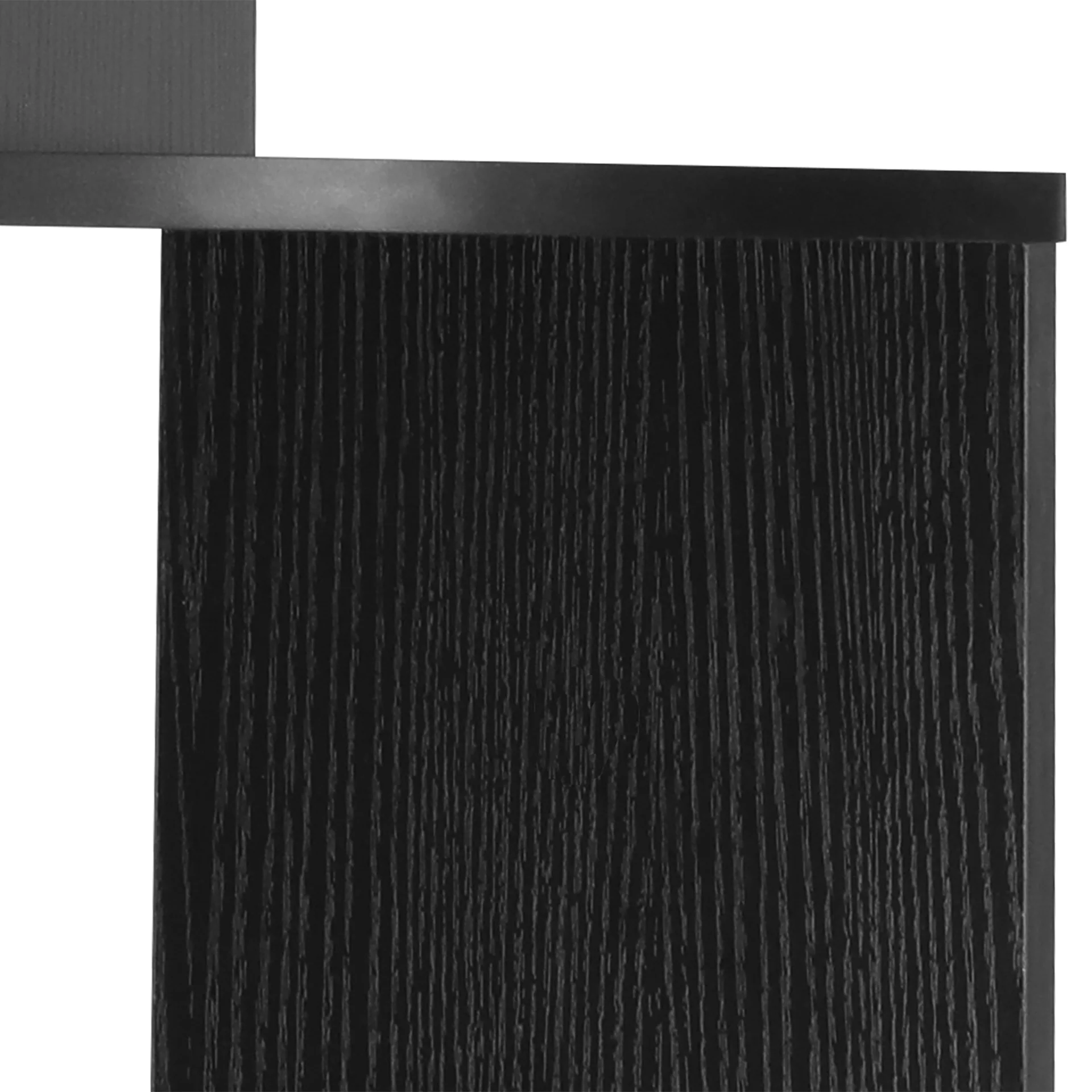 Nemi 5 Tier Wall Mounted Corner Shelf - Black - Image 10
