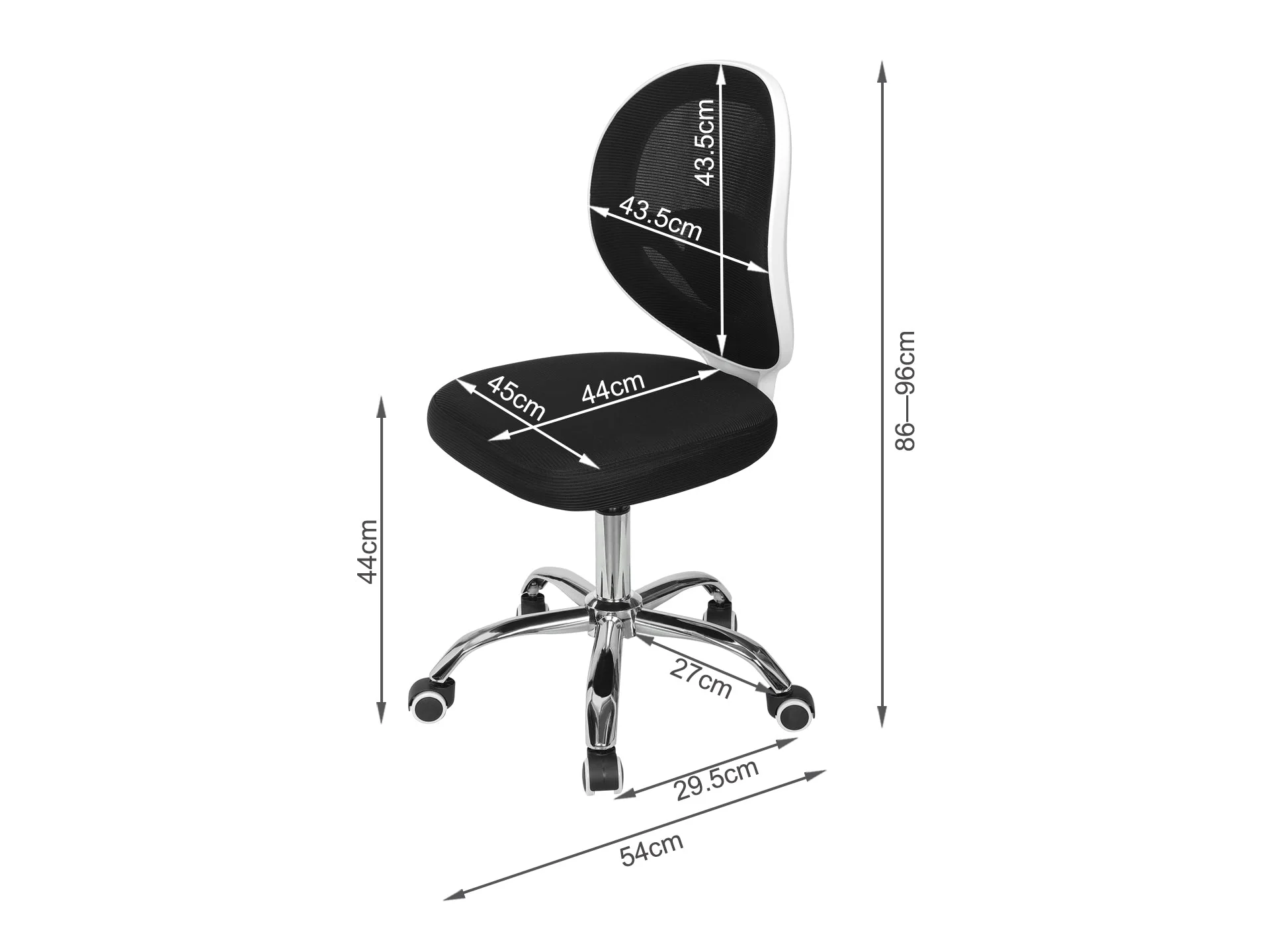 Nico Office Chair - Black - Image 10