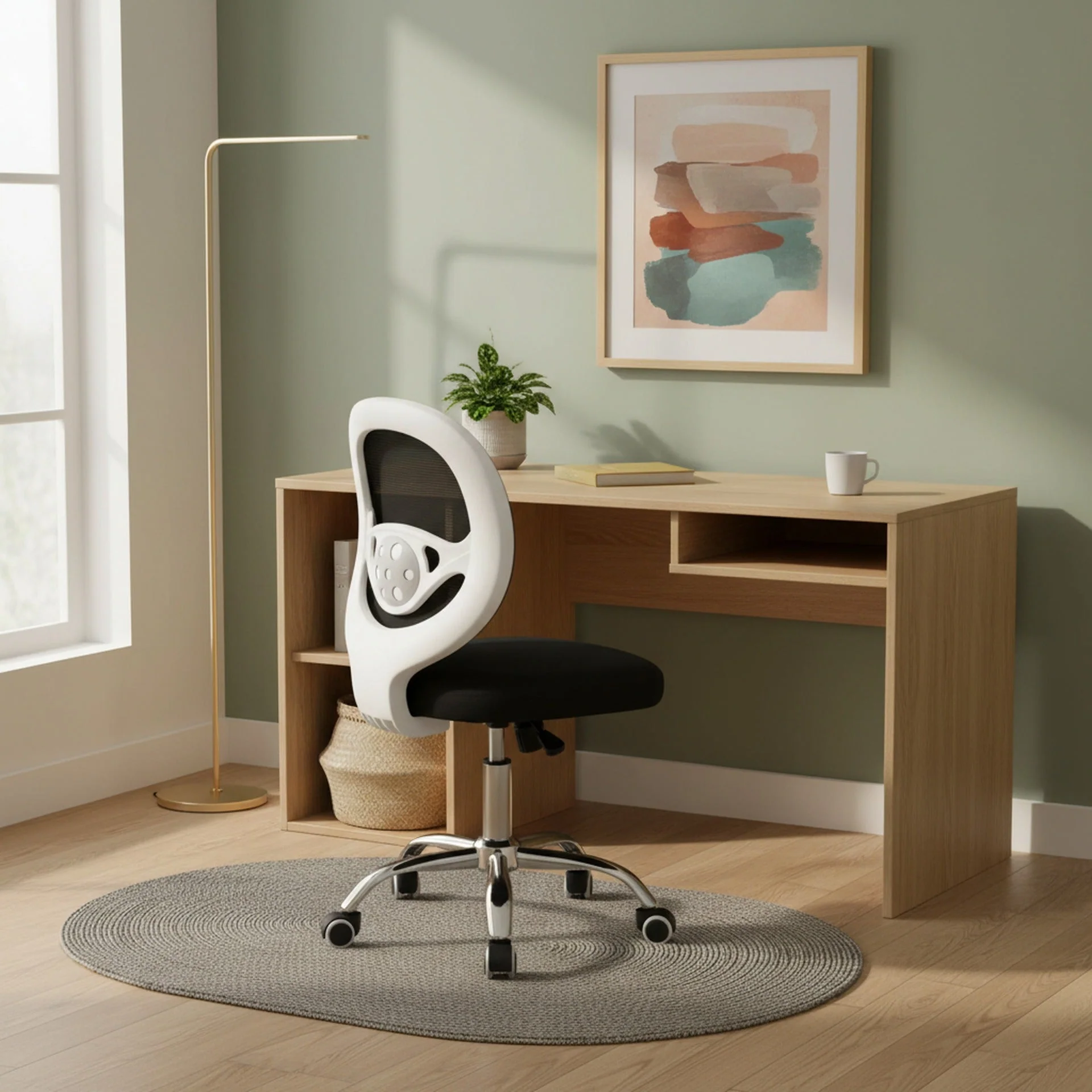 Nico Office Chair - Black - Image 2