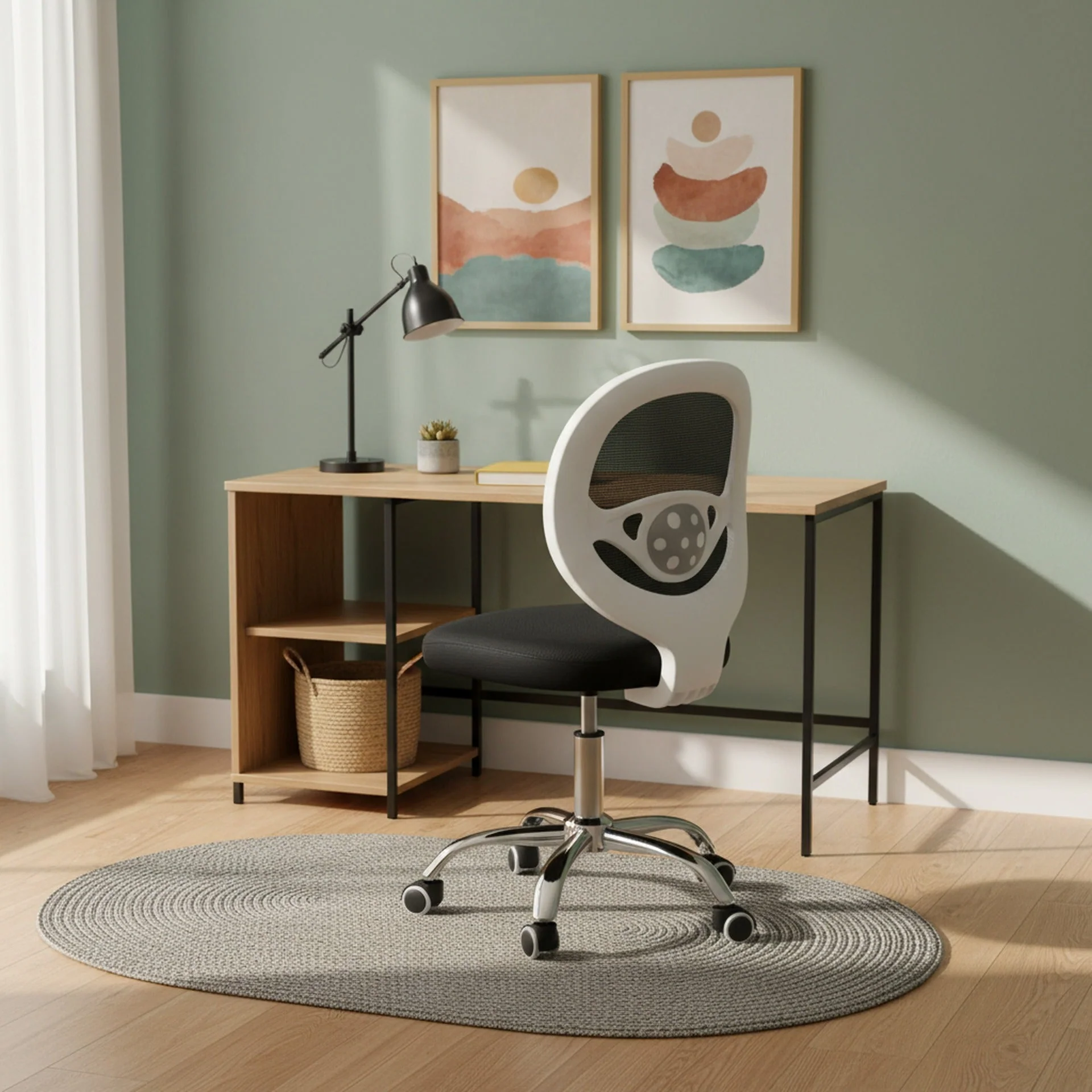 Nico Office Chair - Black - Image 3