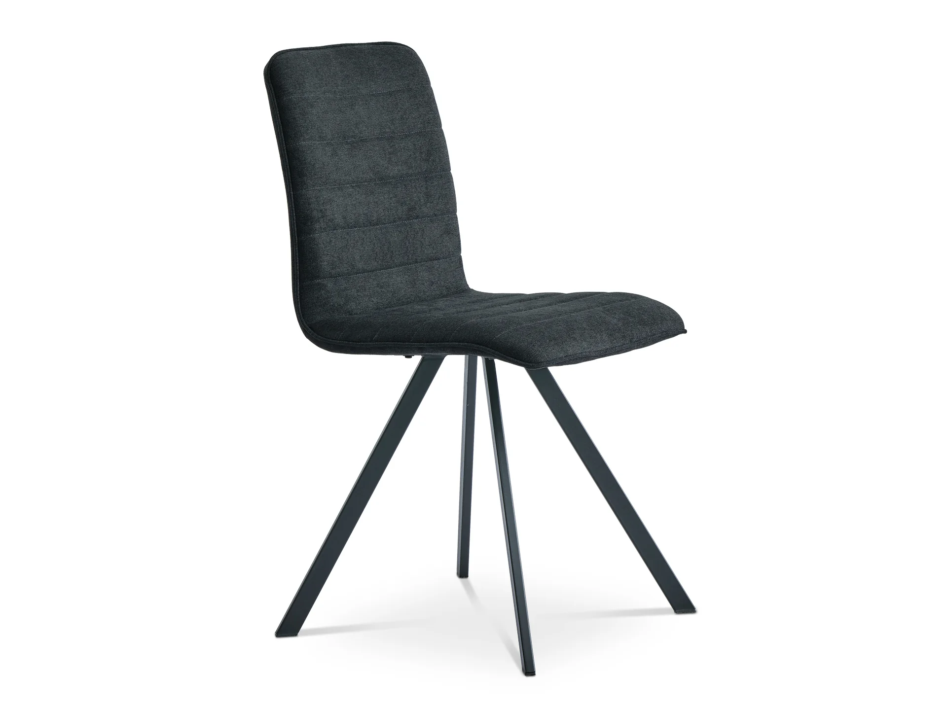 NOELLE 4PCS Upholstered Dining Chair - DARK GREY - Image 5
