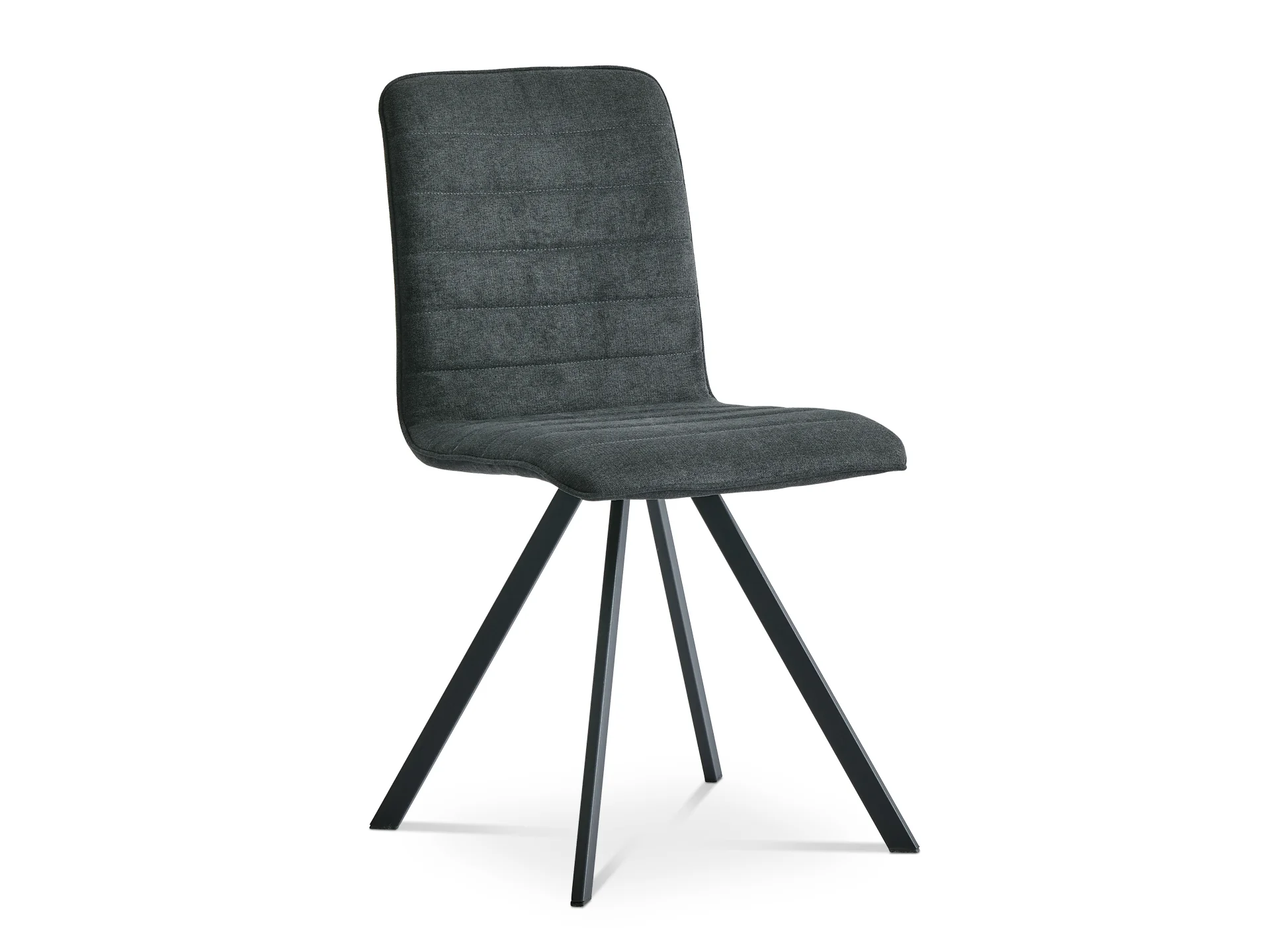 NOELLE 4PCS Upholstered Dining Chair - DARK GREY - Image 6