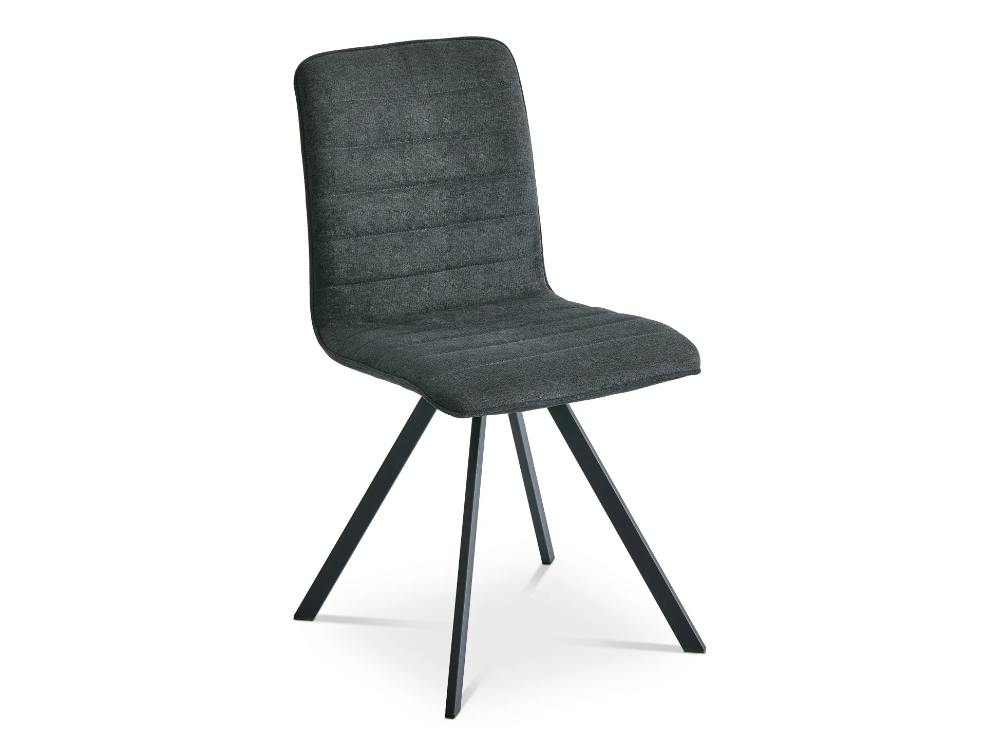 NOELLE 4PCS Upholstered Dining Chair - DARK GREY - Image 7