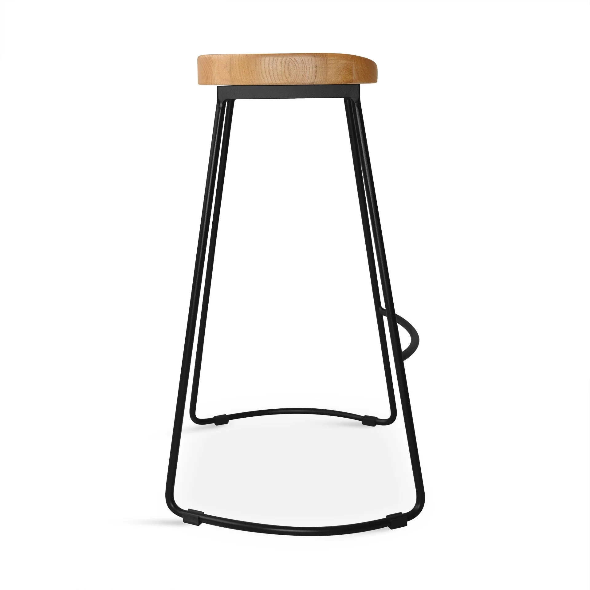 Nolan Beech Wood Bar Stool - Natural - Image 9