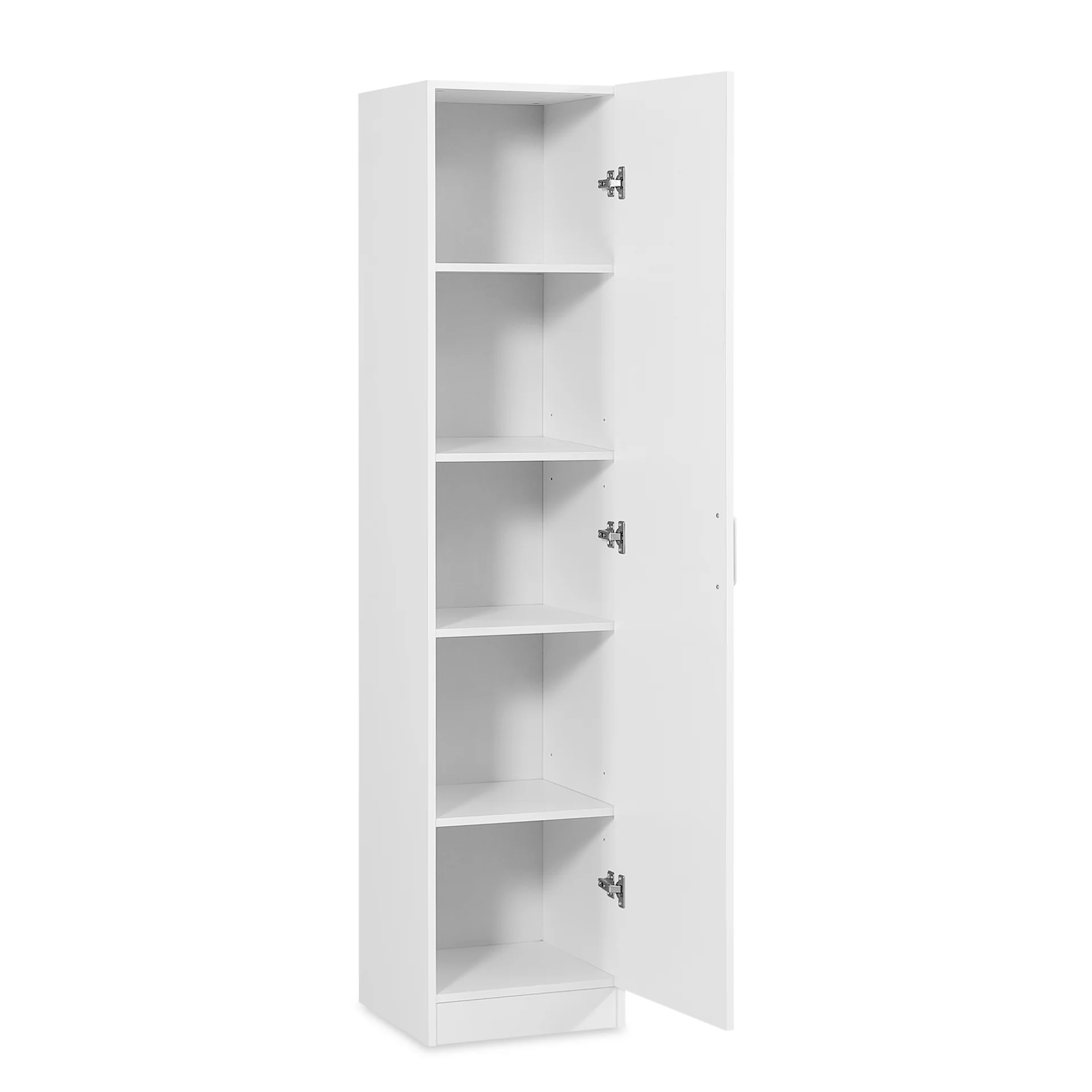 Nordic 1 Door Cupboard 40cm - White - Image 9