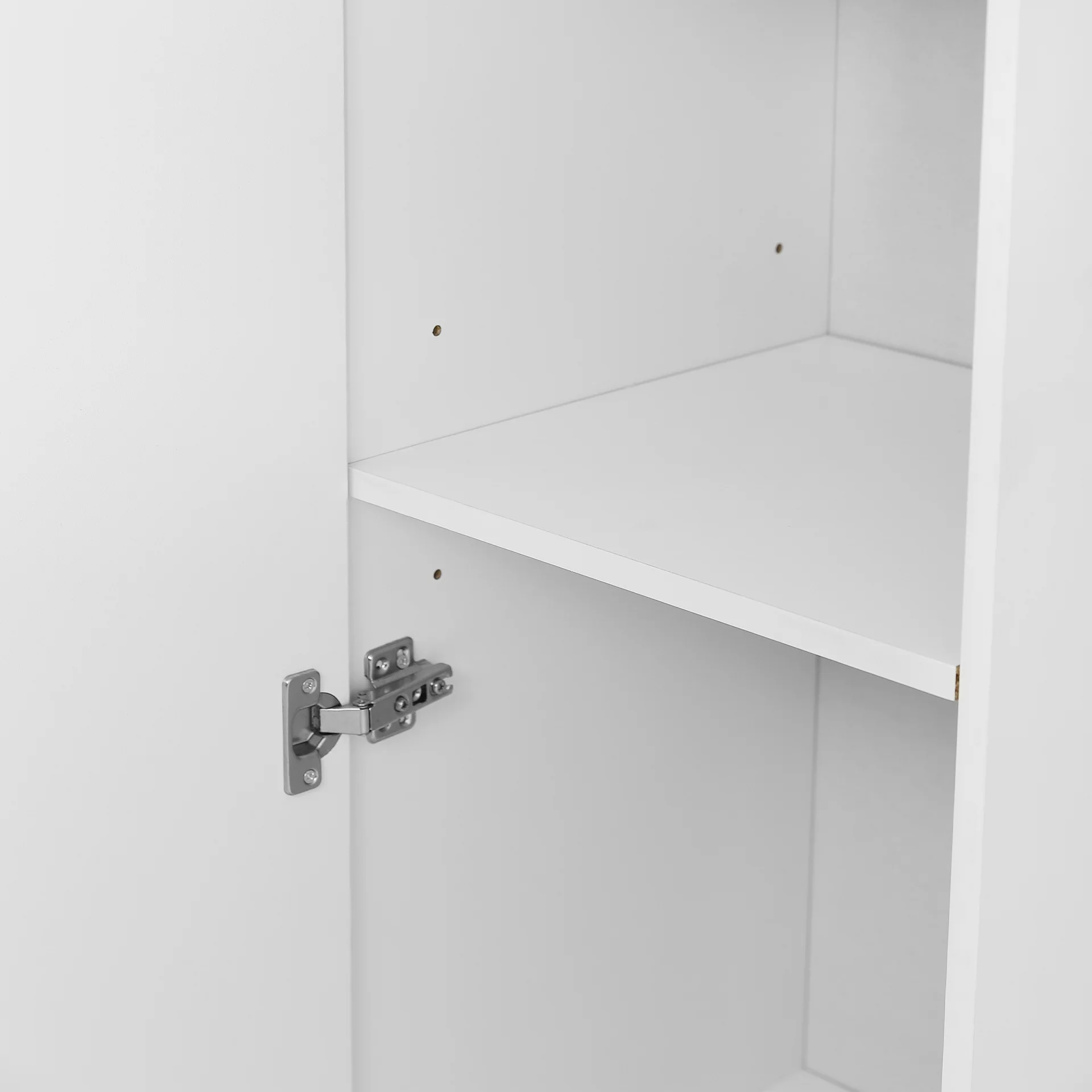Nordic 2 Door Cupboard 80cm - White - Image 14