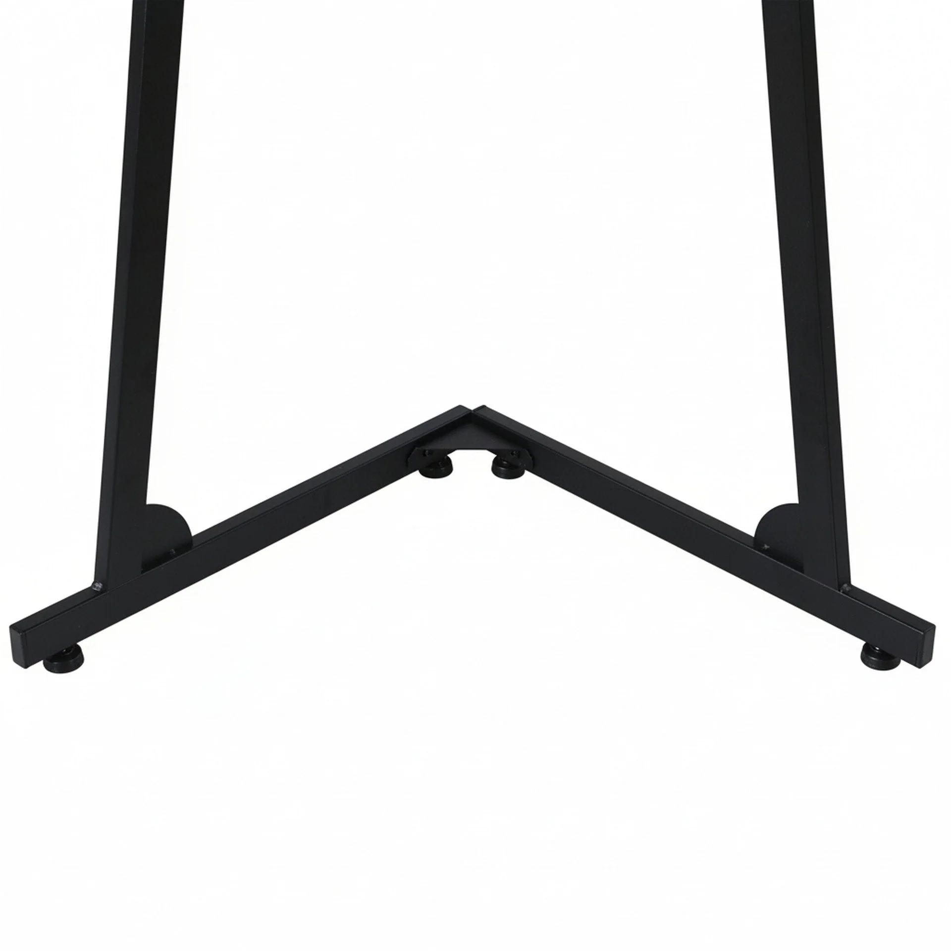Nordix L-Shaped Computer Corner Desk - Black - Image 8