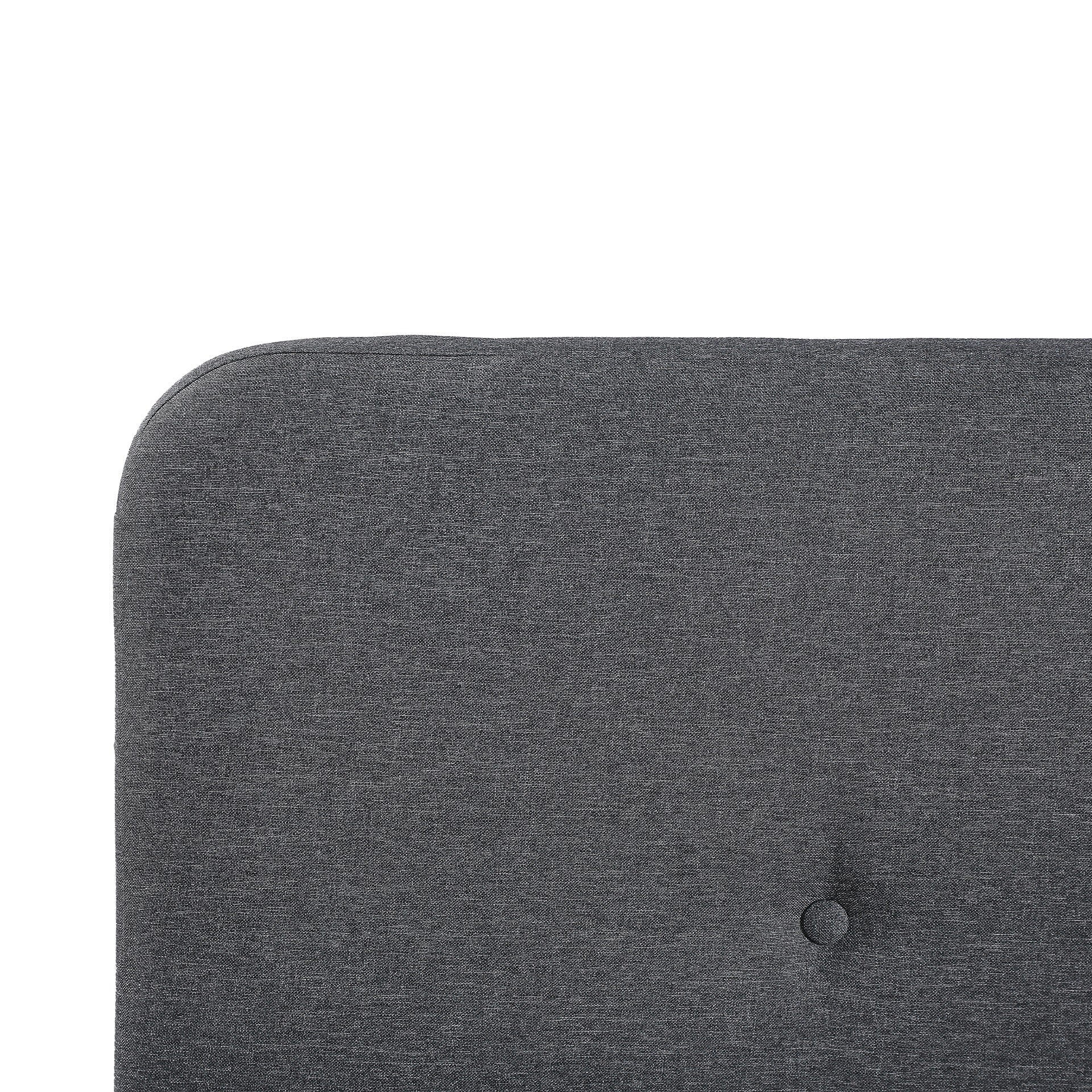 Novi Queen Gas Lift Bed Frame - Dark Grey - Image 10
