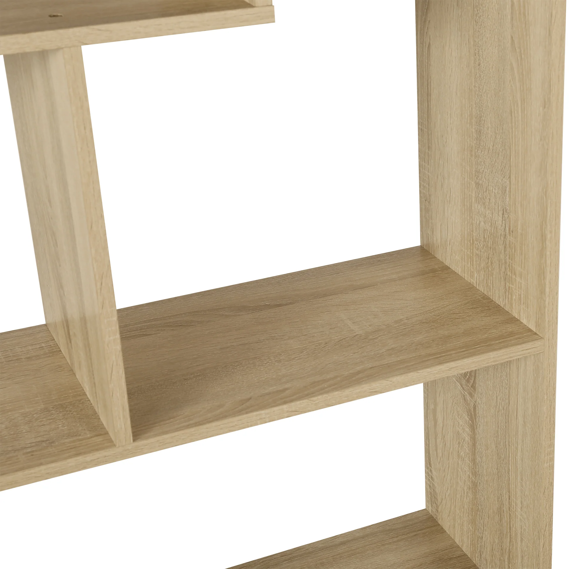 Oakon Bookshelf Display Shelf - Oak - Image 10