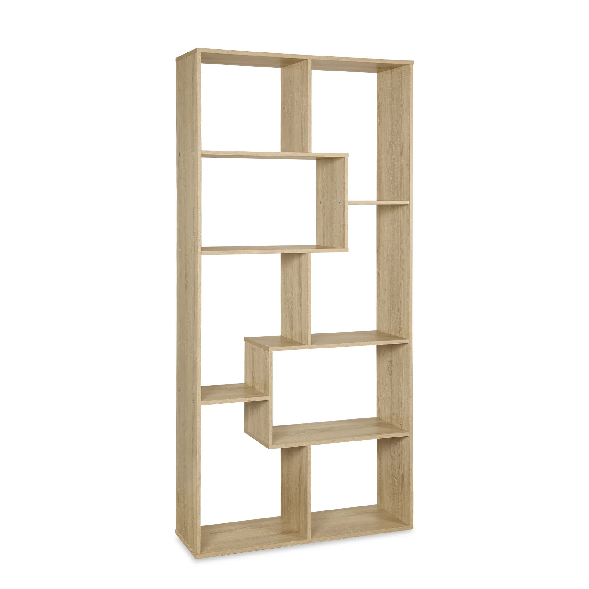 Oakon Bookshelf Display Shelf - Oak - Image 8