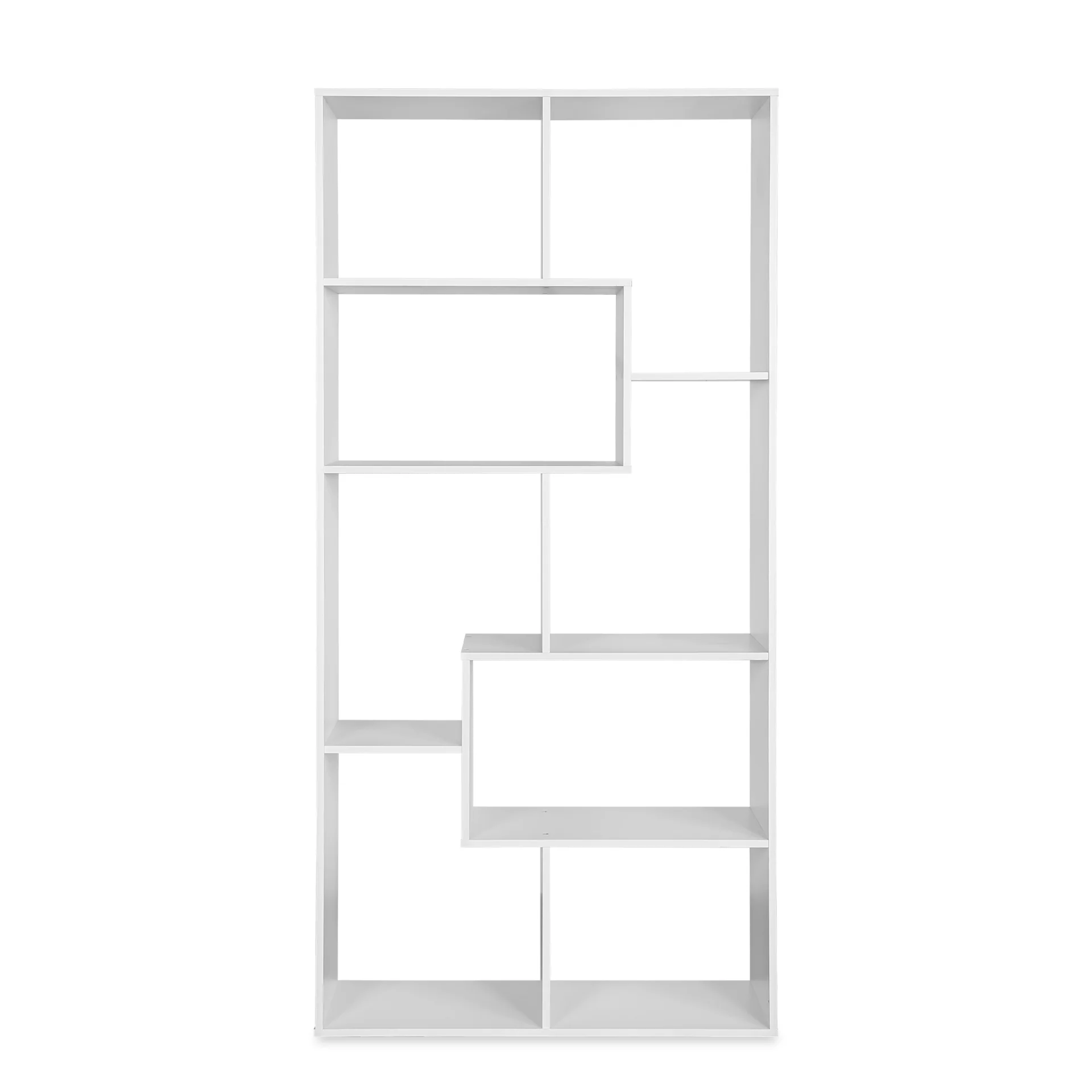 Oakon Bookshelf Display Shelf - White - Image 8