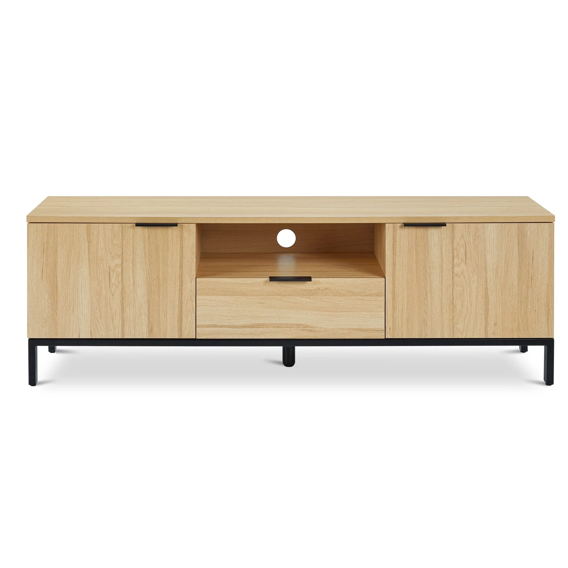 Ocala 1.5m Entertainment Unit - Oak - Image 10