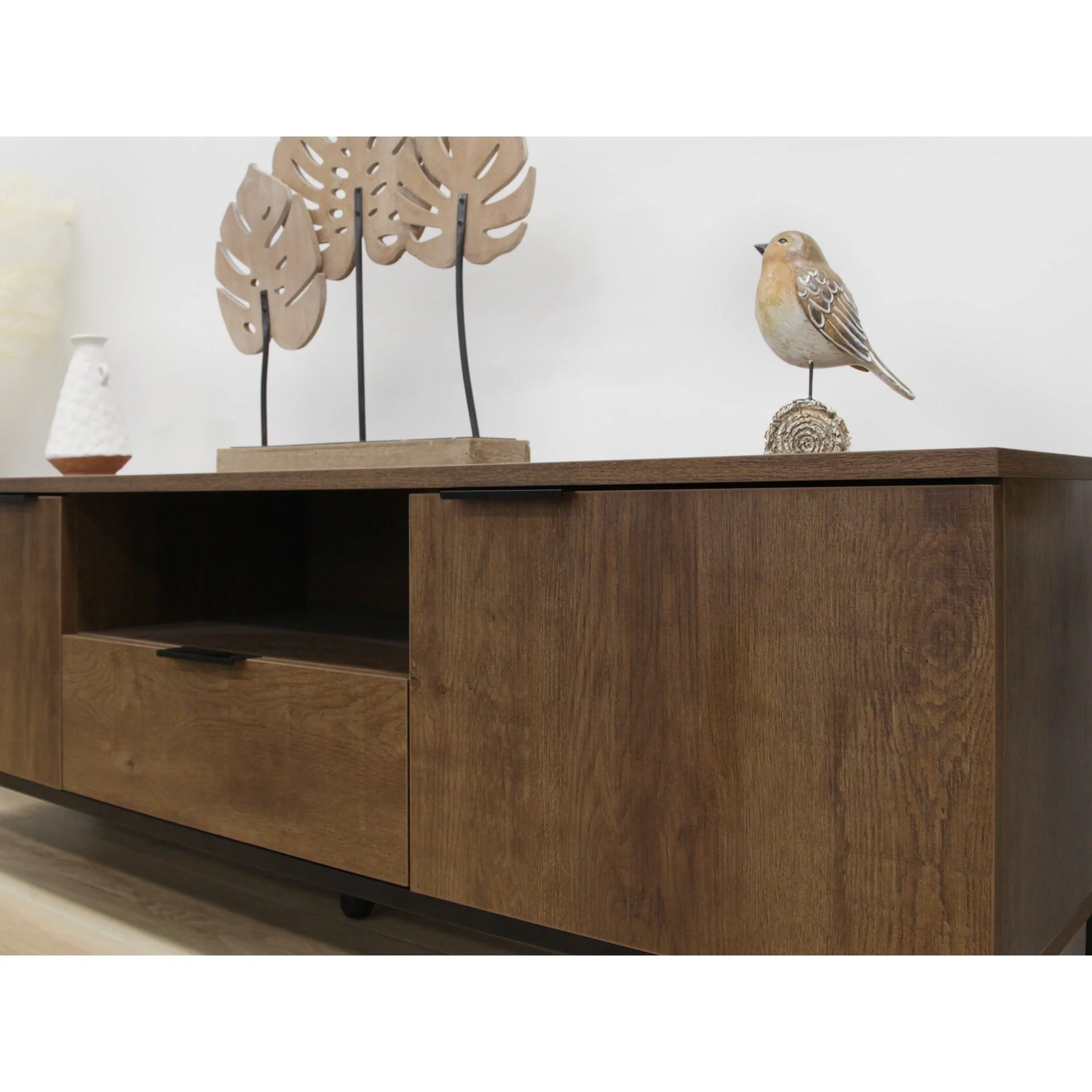 Ocala 1.5m Entertainment Unit - Walnut - Image 12