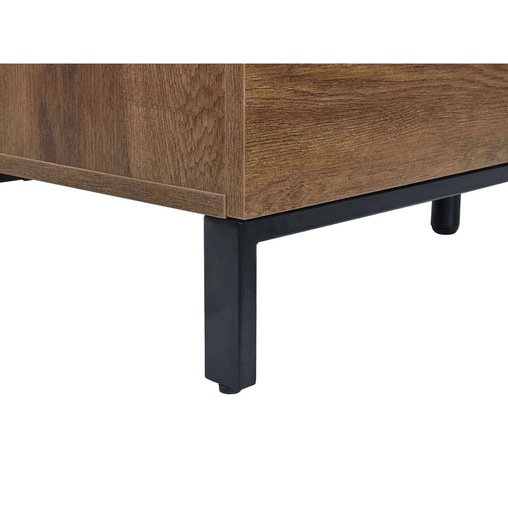 Ocala Low Boy 6 Drawer Chest Dresser - Walnut - Image 12
