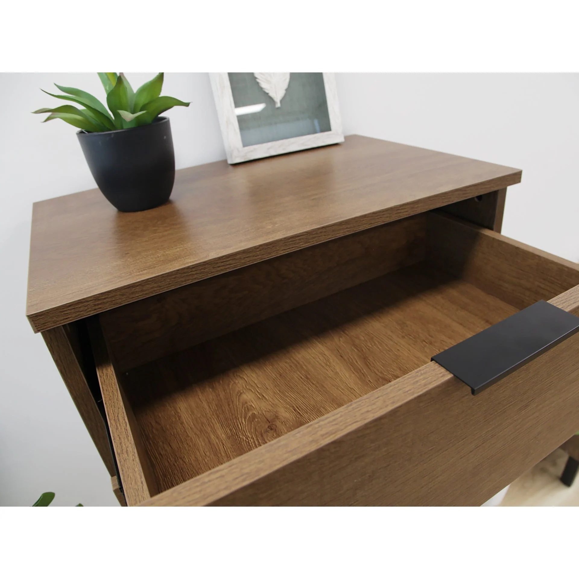 Ocala Tallboy 5 Drawer Chest Dresser - Walnut - Image 10