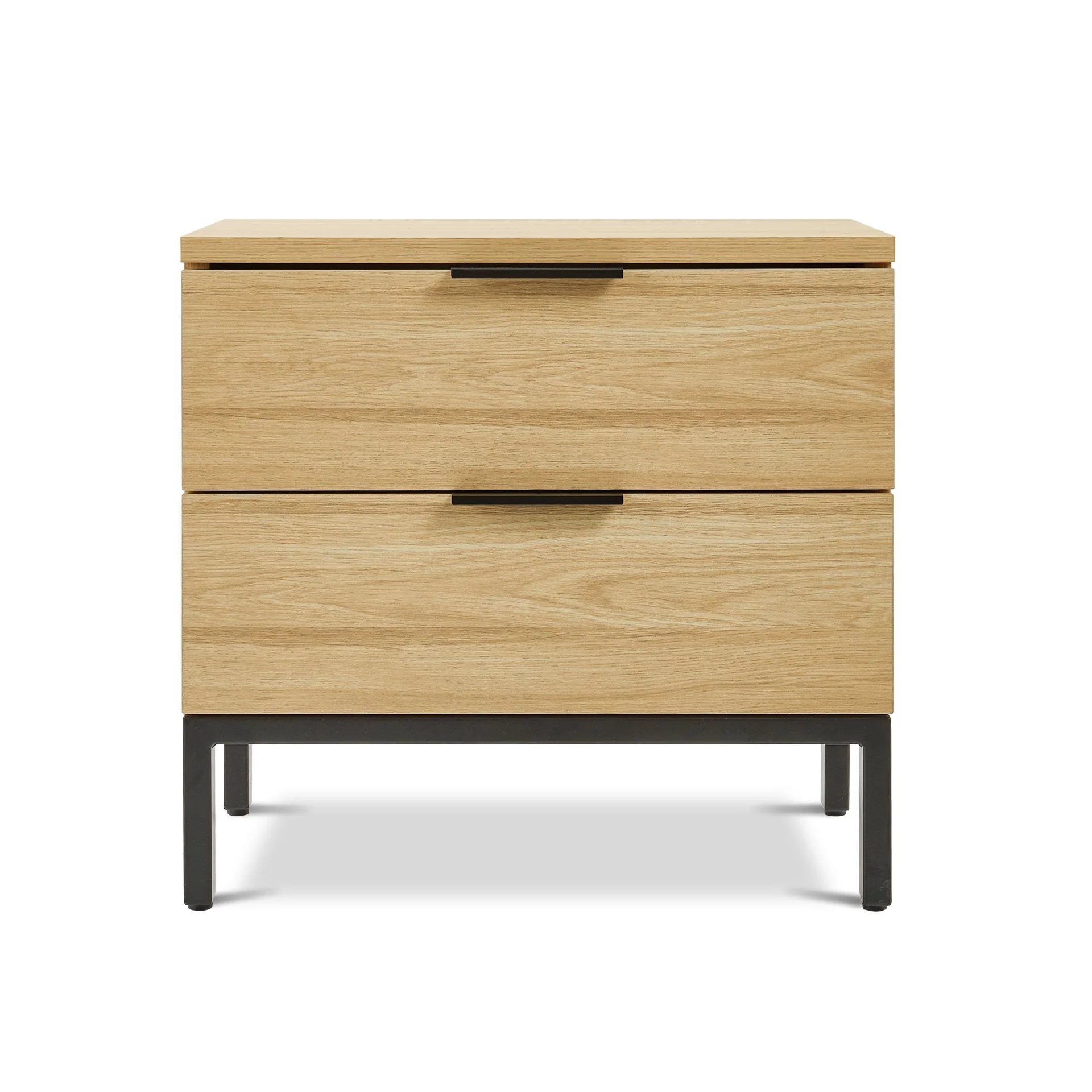 Ocala Wooden Bedside Table - Oak - Image 10
