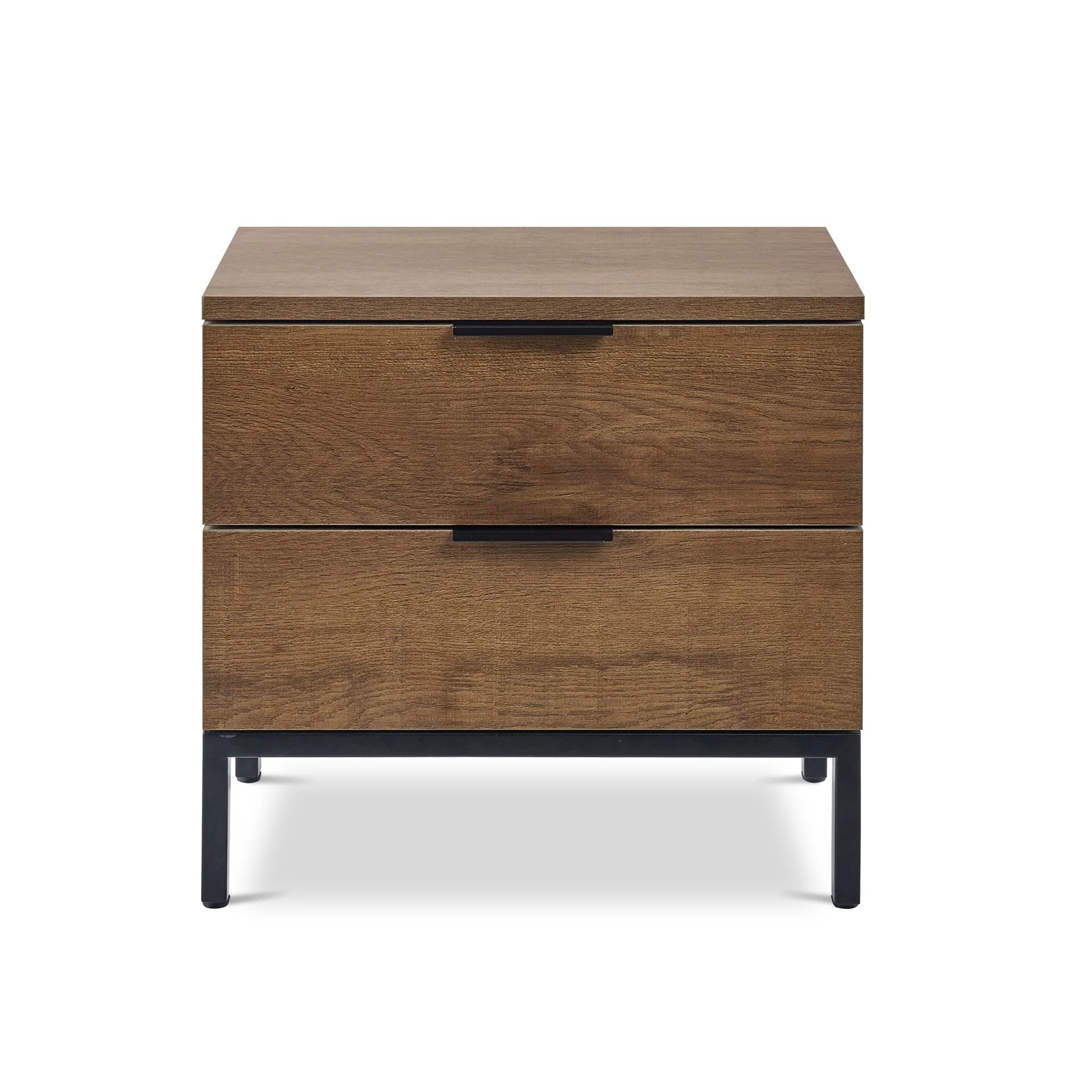Ocala Wooden Bedside Table - Walnut - Image 10