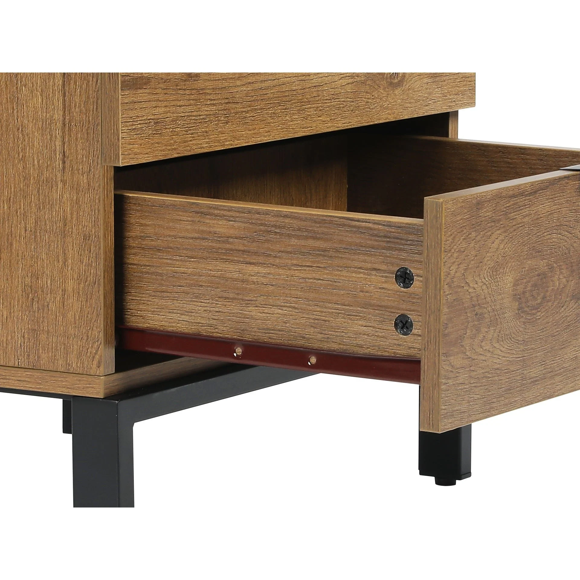 Ocala Wooden Bedside Table - Walnut - Image 13