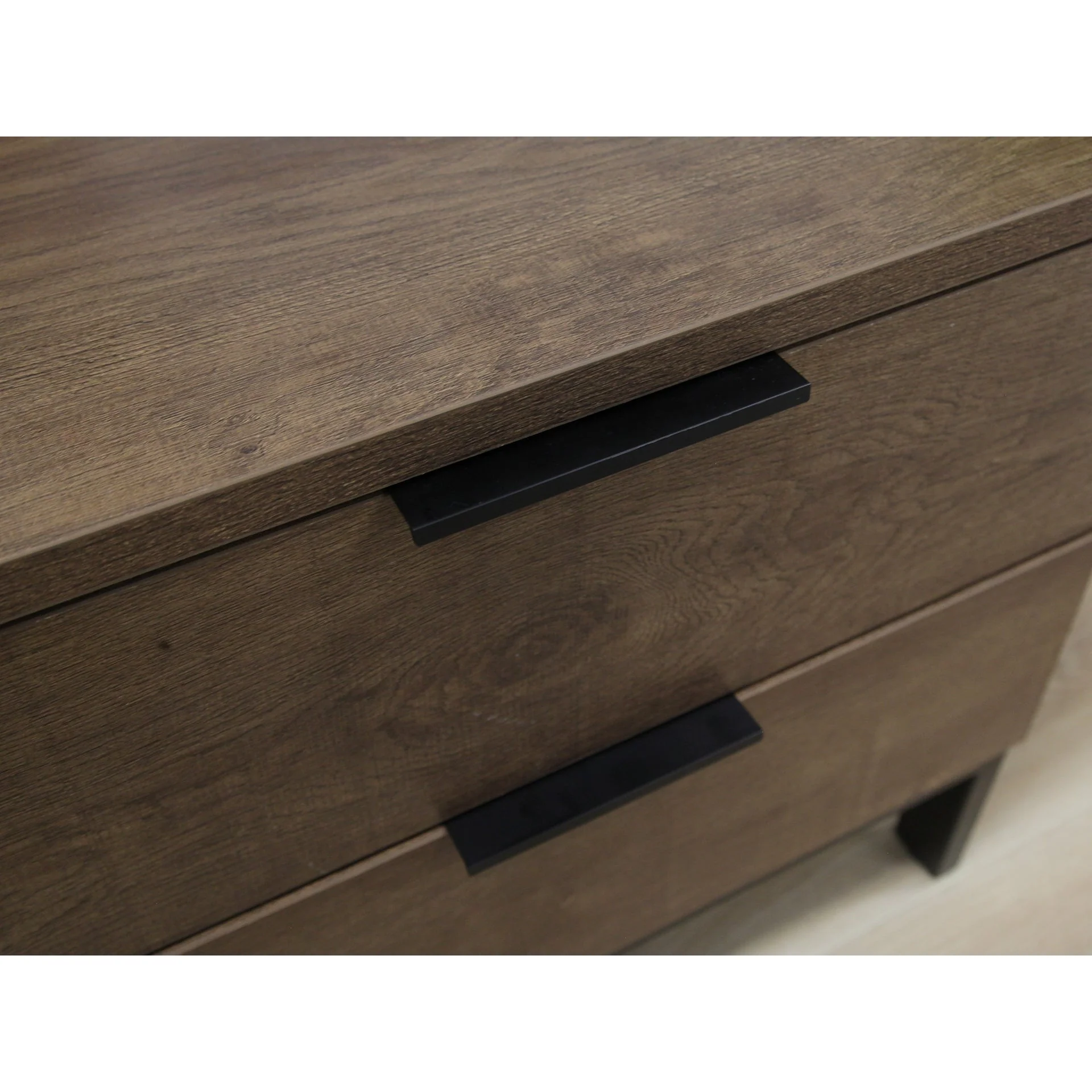 Ocala Wooden Bedside Table - Walnut - Image 15