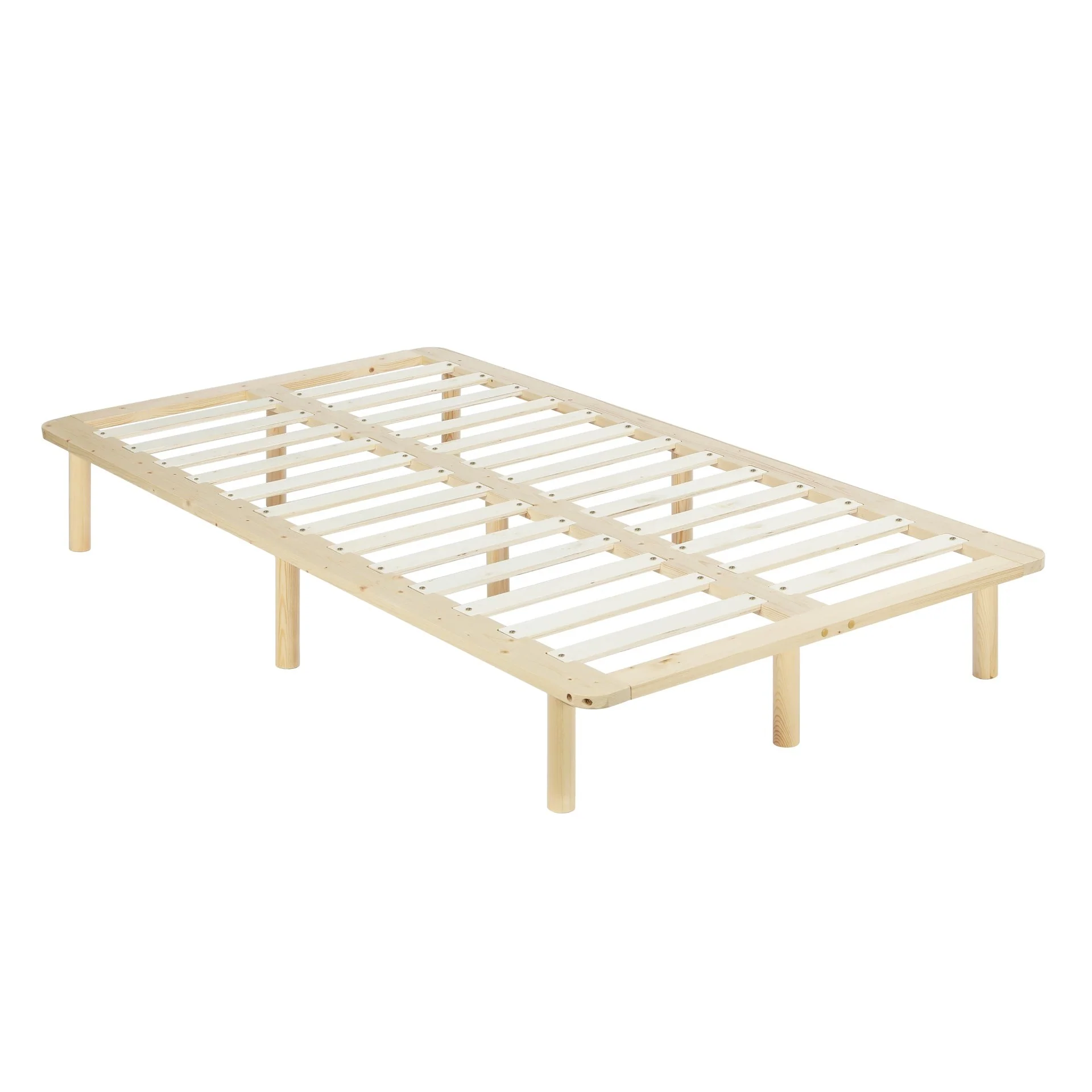 Ohio King Single Wooden Bed Base - Natural - Image 6