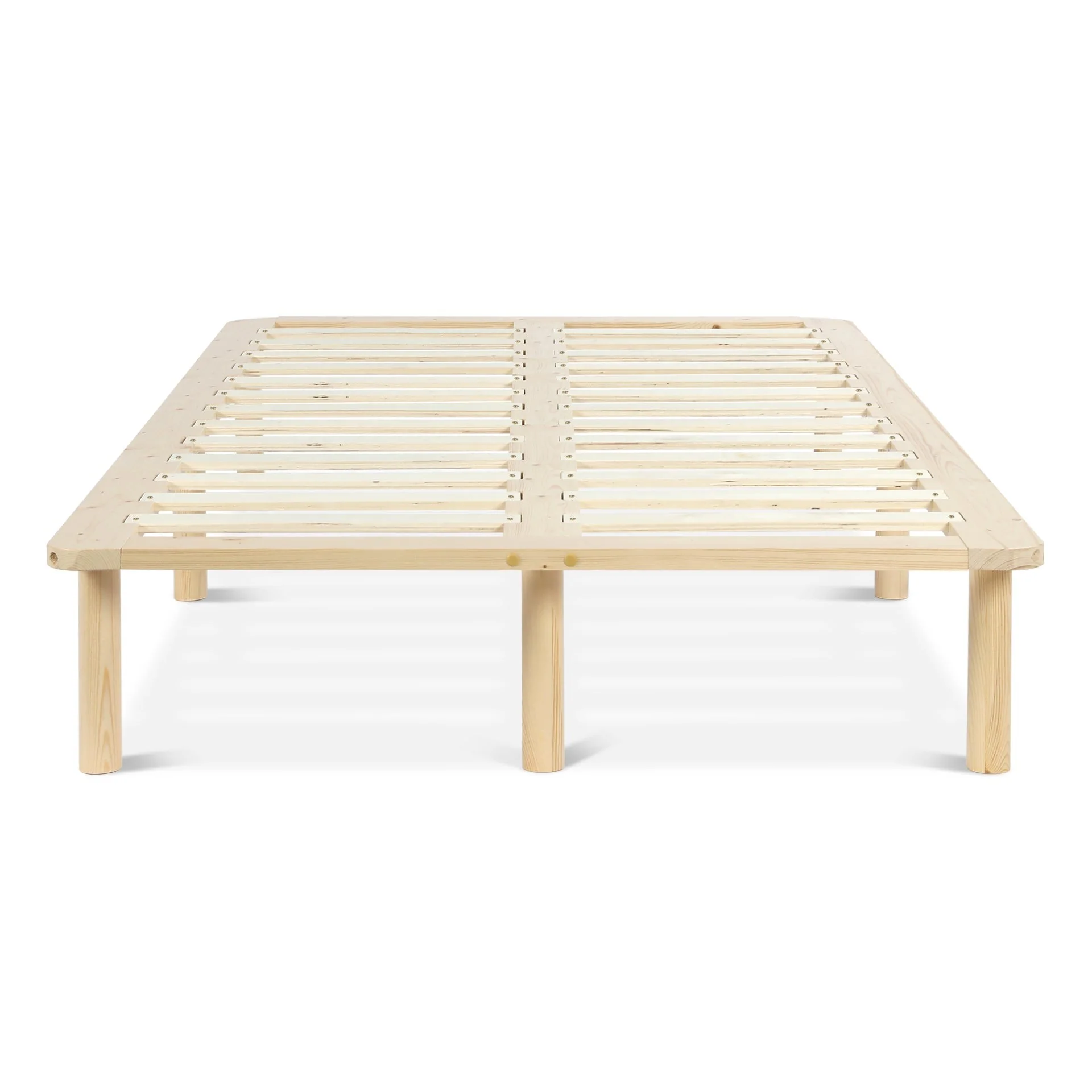 Ohio King Single Wooden Bed Base - Natural - Image 7