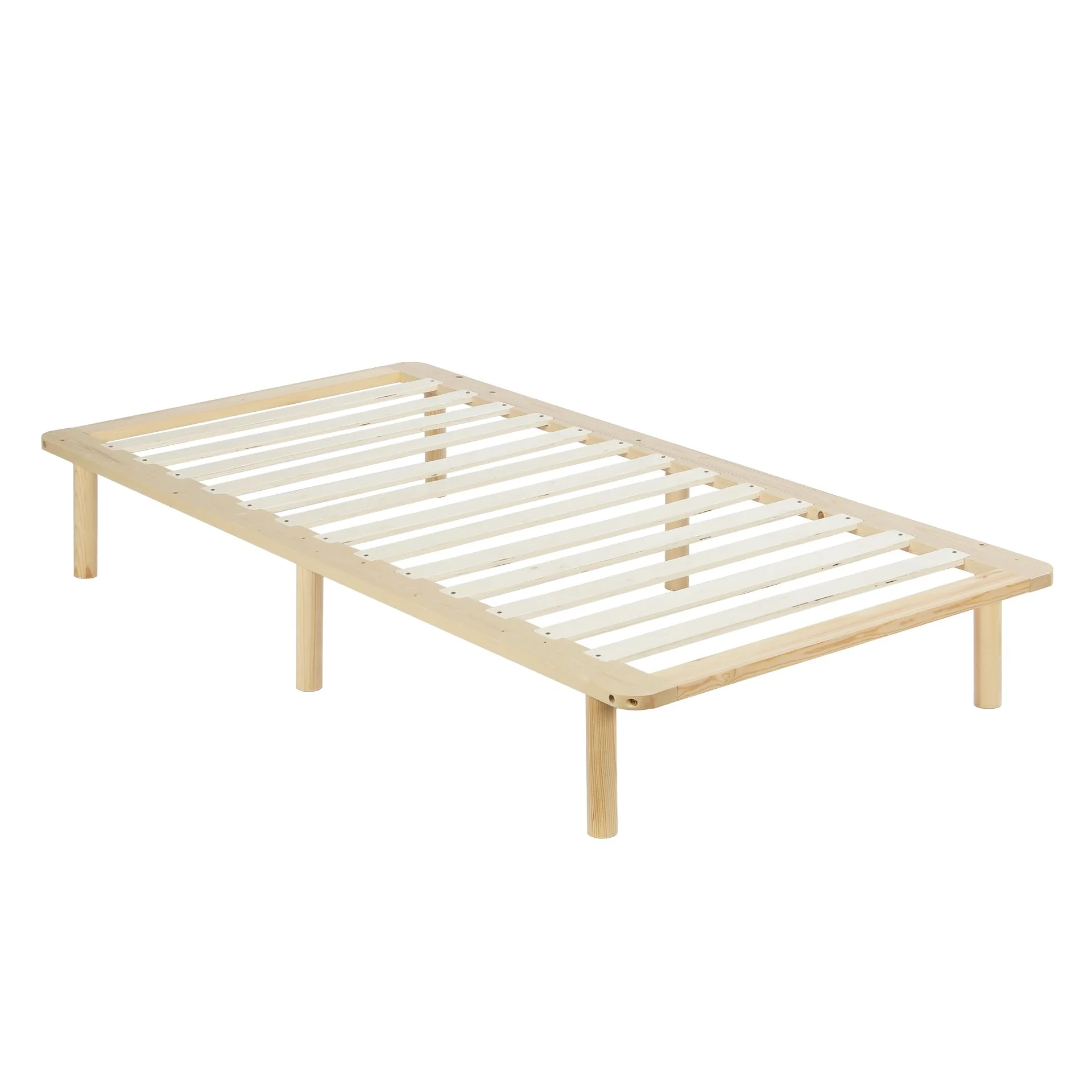 Ohio Single Wooden Bed Base - Natural - Image 5