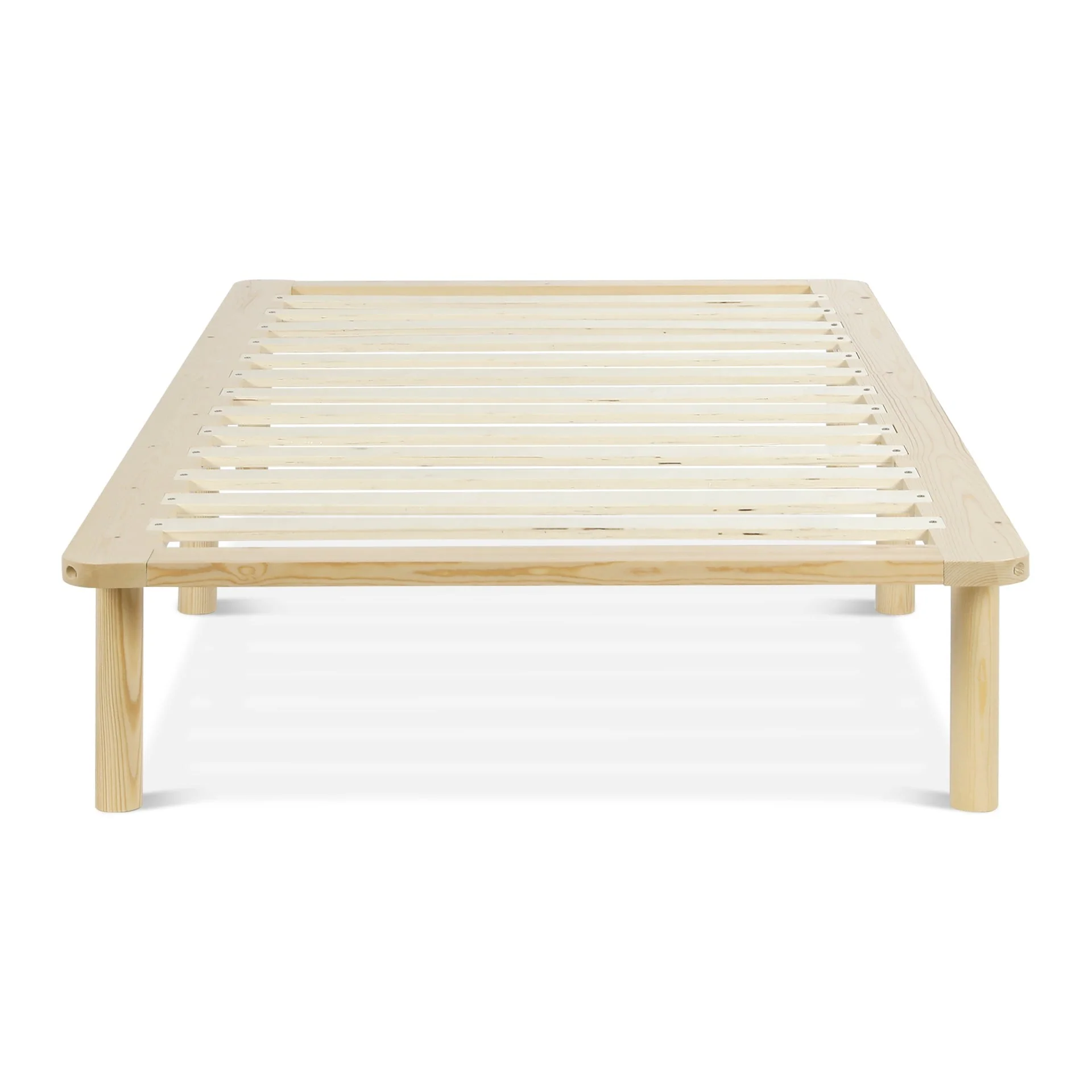 Ohio Single Wooden Bed Base - Natural - Image 6