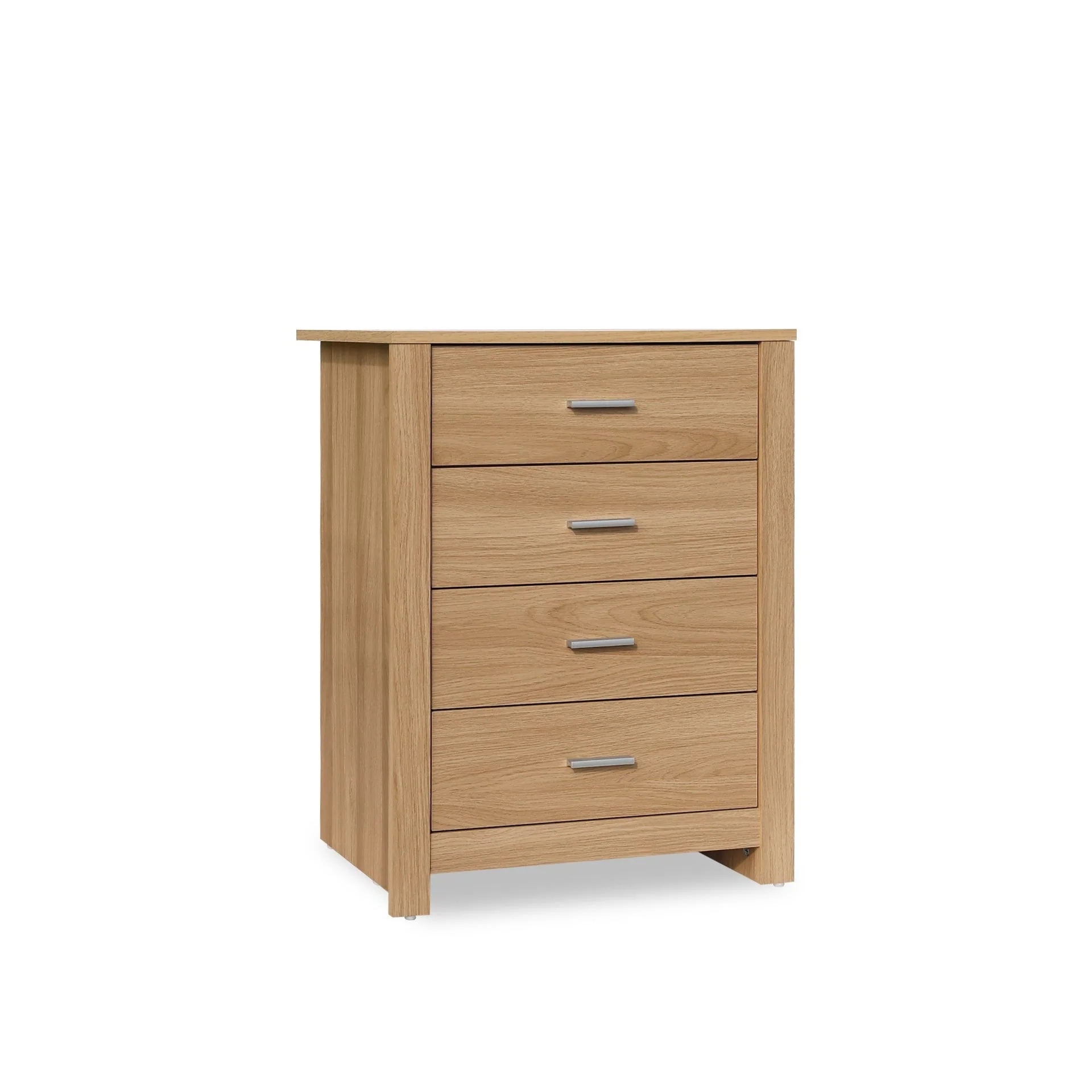 Olsen 4 Drawers Tallboy - Oak - Image 4
