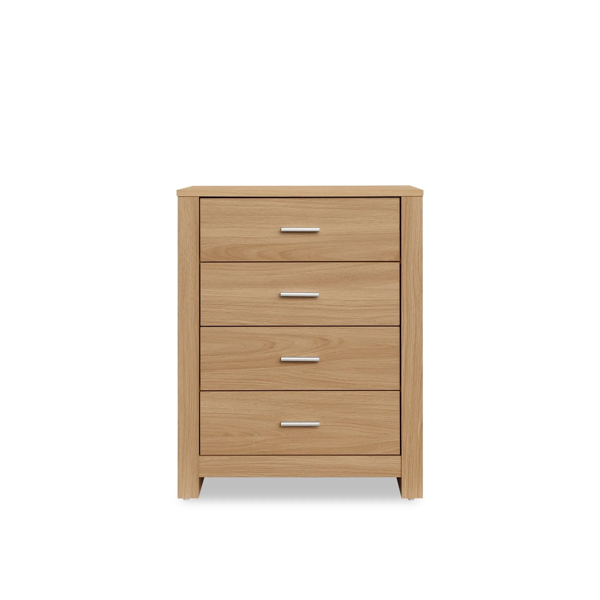 Olsen 4 Drawers Tallboy - Oak - Image 5