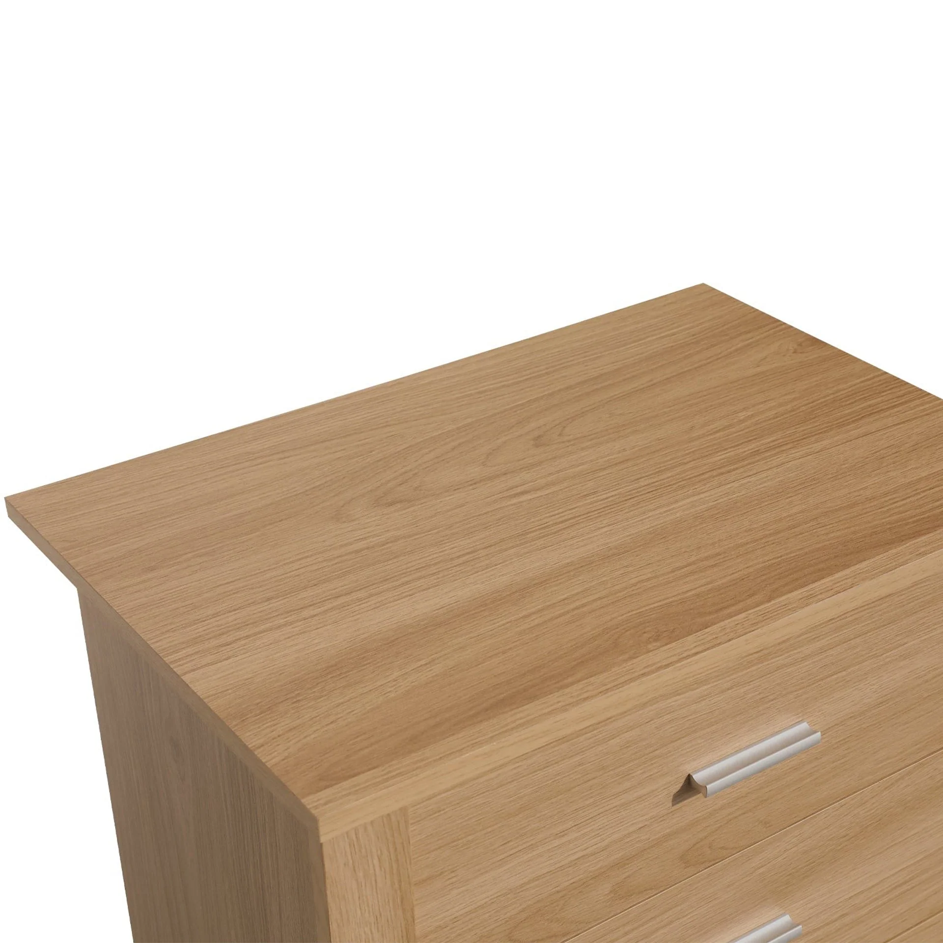 Olsen 4 Drawers Tallboy - Oak - Image 7