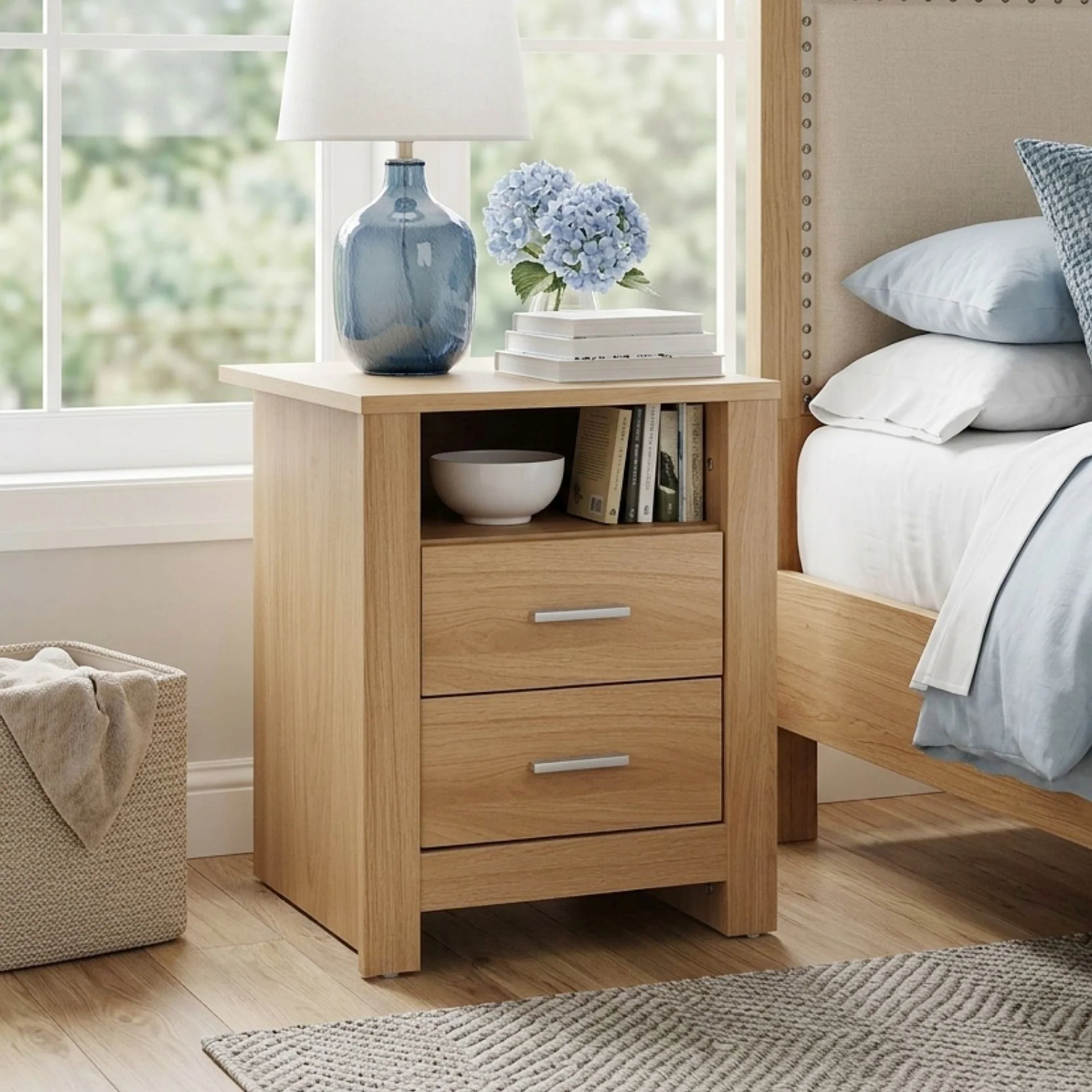 Olsen Bedside Table - Oak