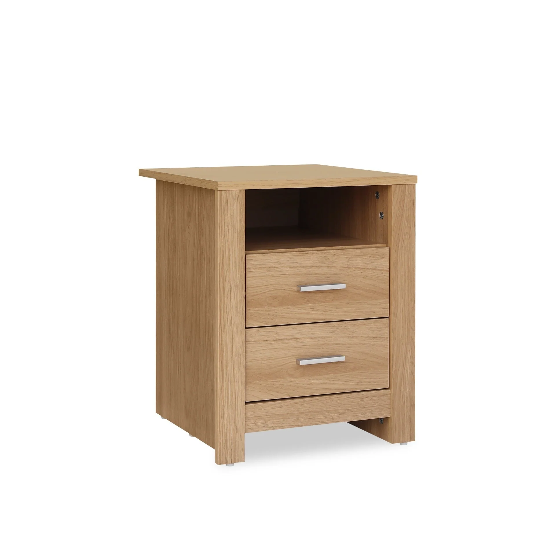 Olsen Bedside Table - Oak - Image 5