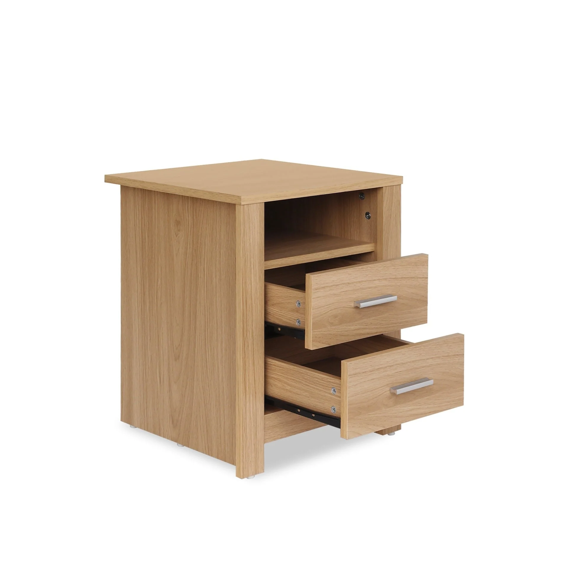 Olsen Bedside Table - Oak - Image 7