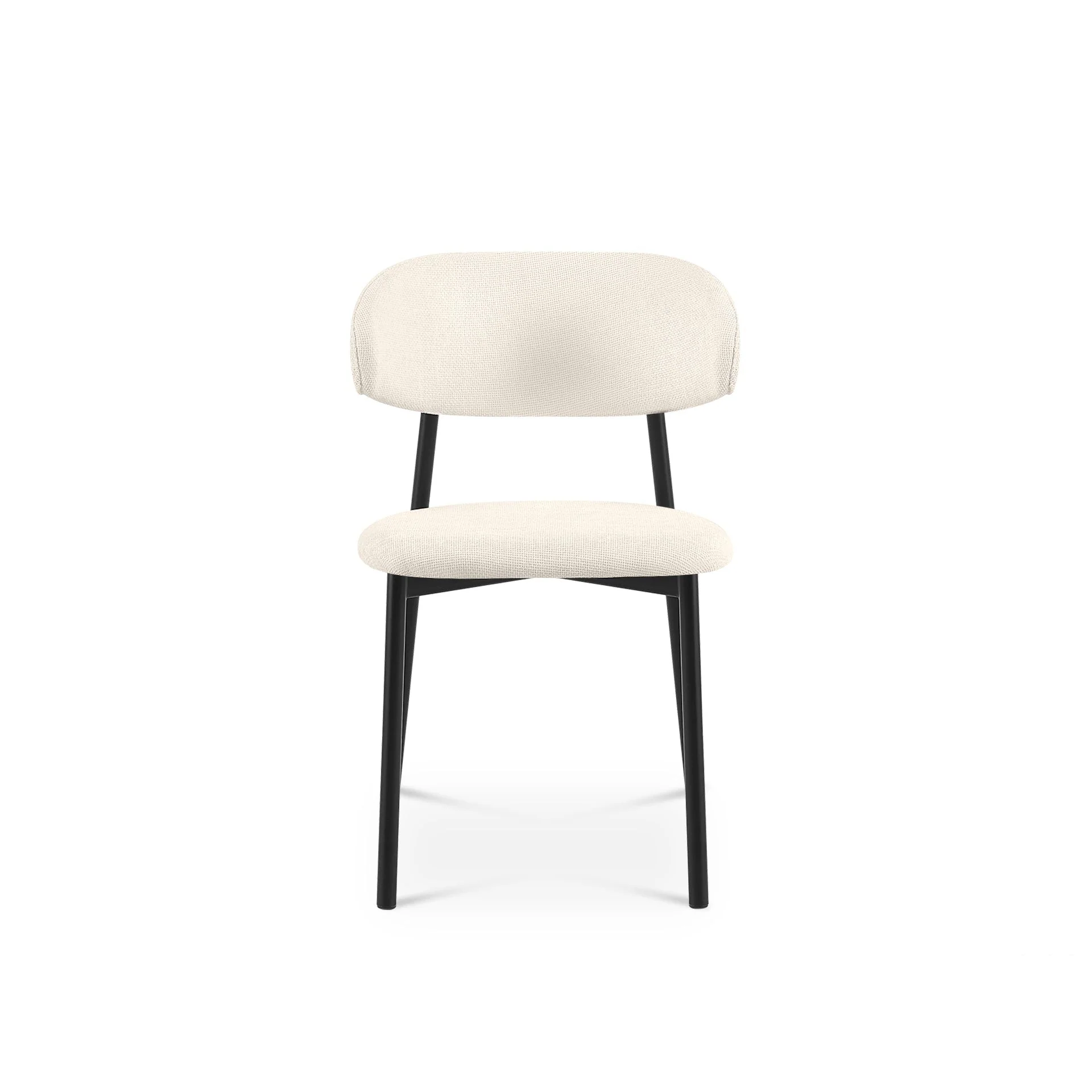 Onyx Fabric Dining Chair - Set of 4 - Beige - Image 5