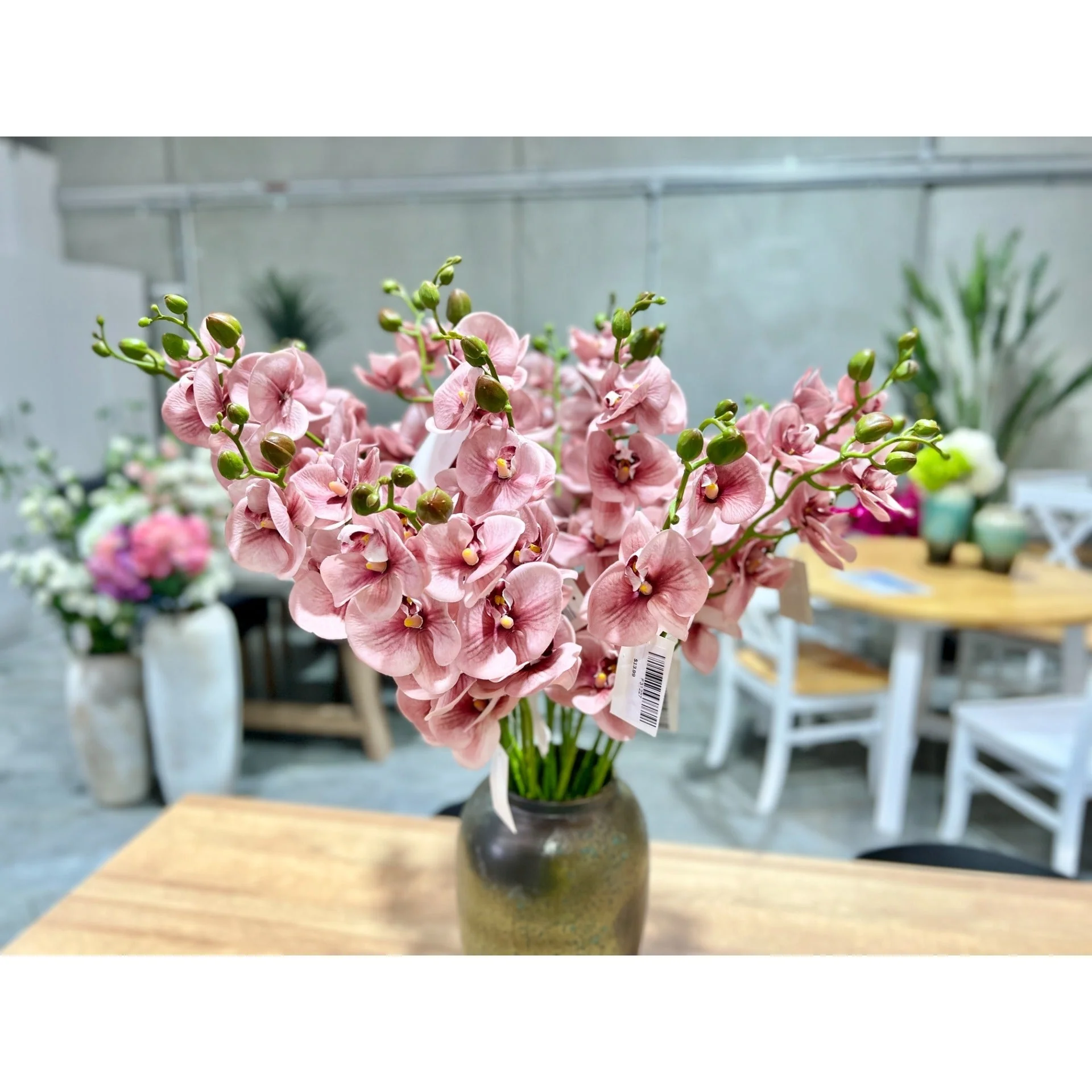 Orchid Spray Pink 80cm - Image 2