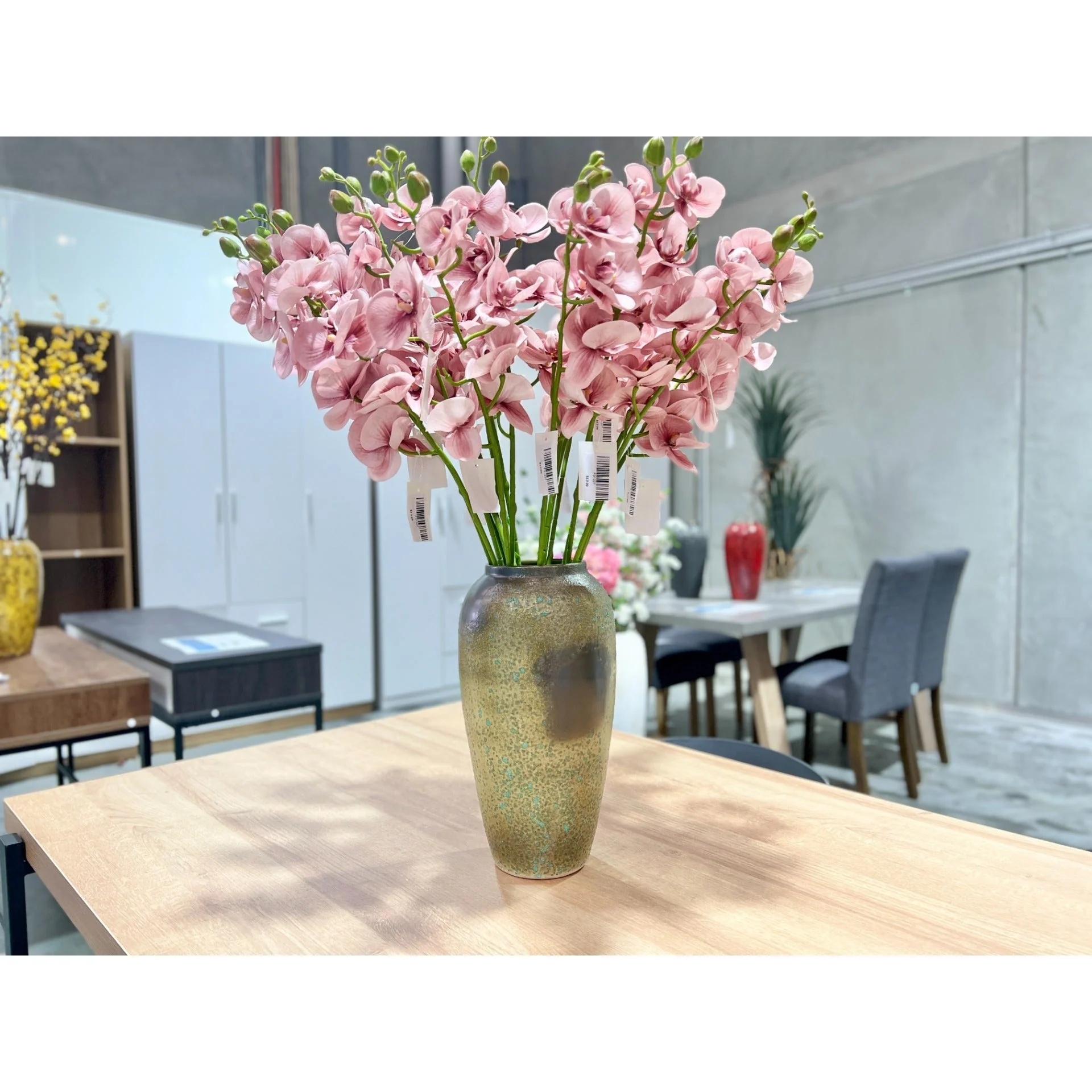 Orchid Spray Pink 80cm - Image 3