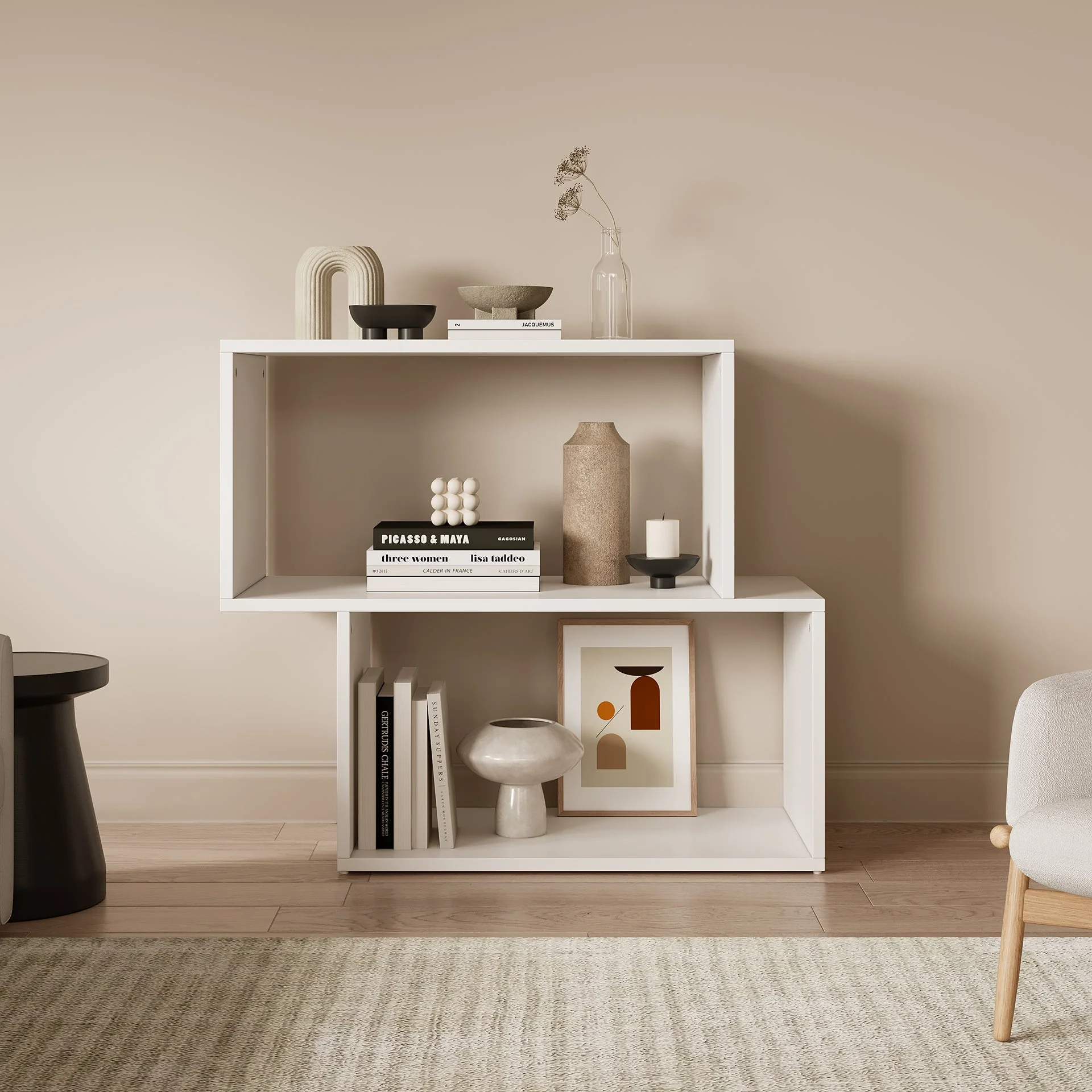 Orewa Display Storage Shelf - White - Image 2