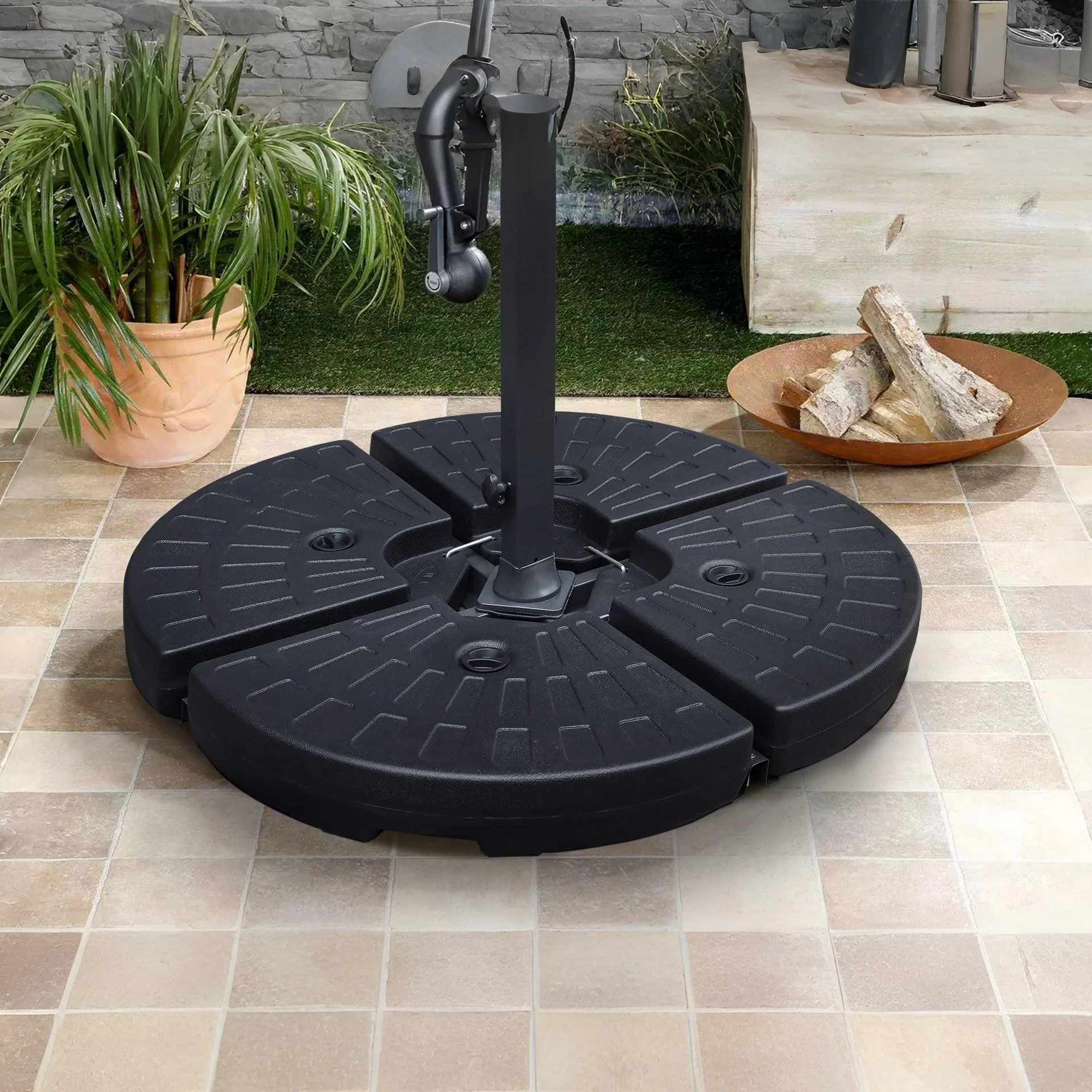 Outdoor Umbrella Base Weight Set - Image 2