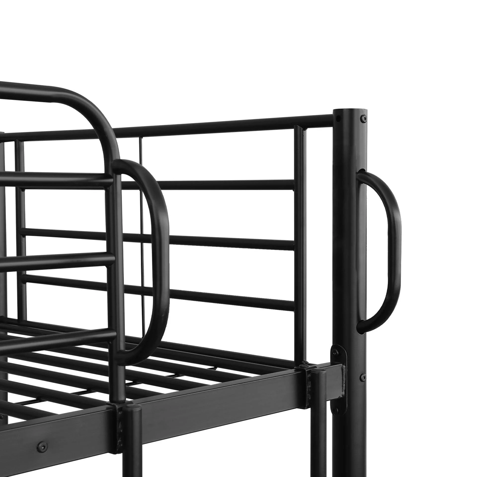 Owen Single Metal Bunk Bed Frame - Black - Image 10