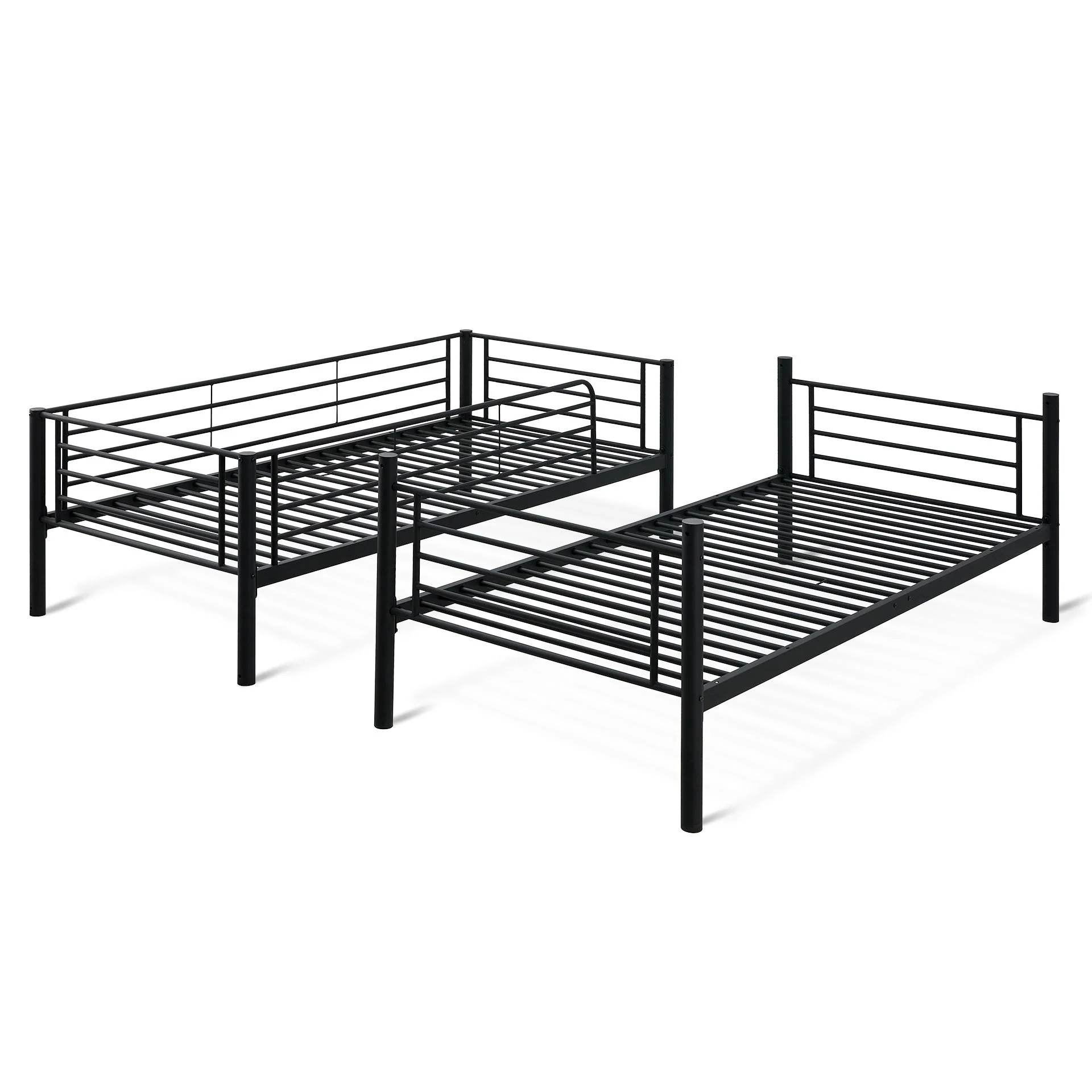 Owen Single Metal Bunk Bed Frame - Black - Image 8