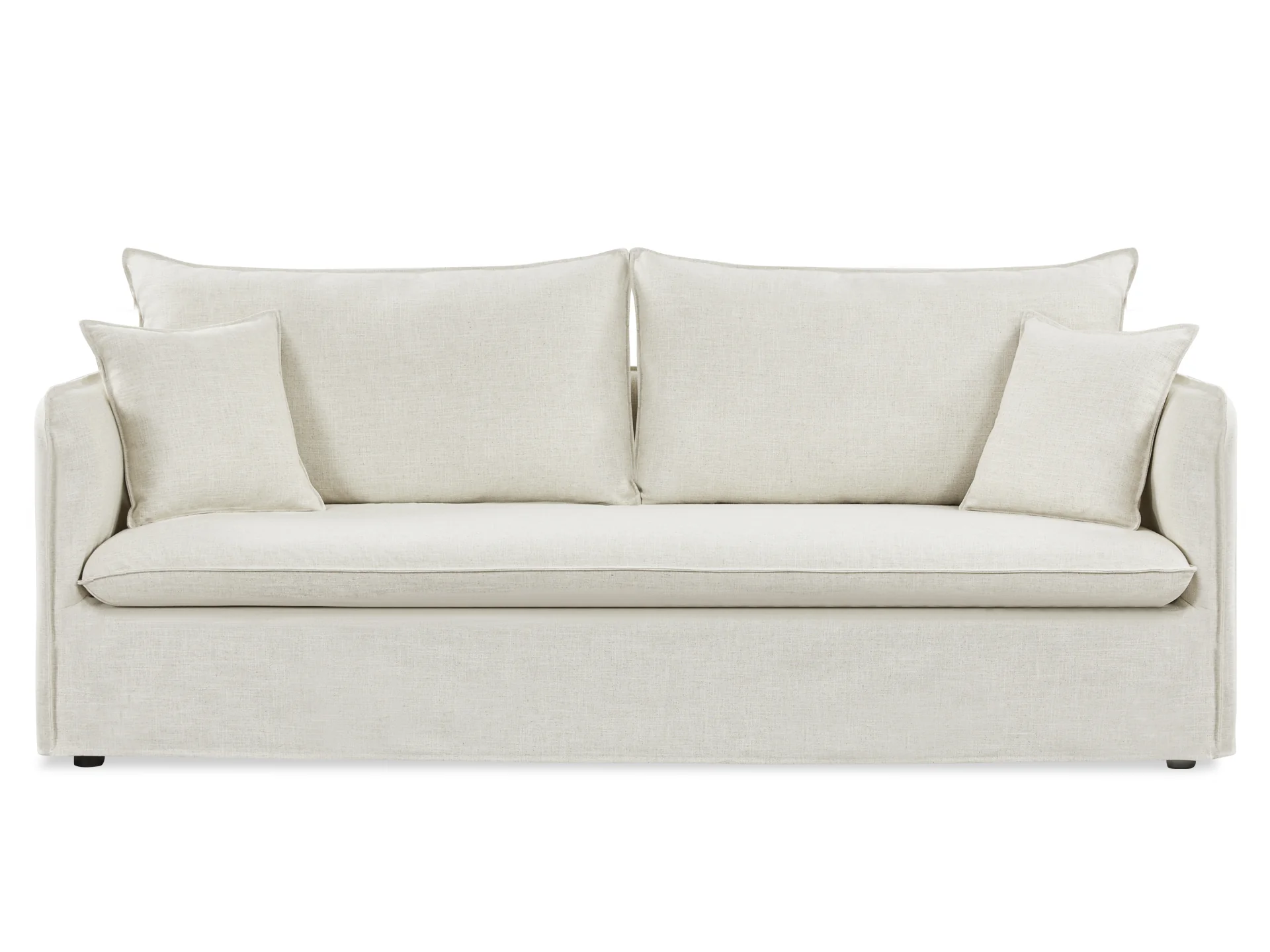 Palmer 3 Seater Sofa - Beige - Image 3