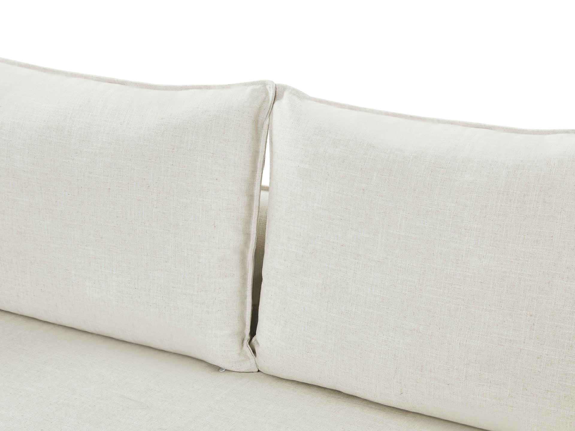Palmer 3 Seater Sofa - Beige - Image 5