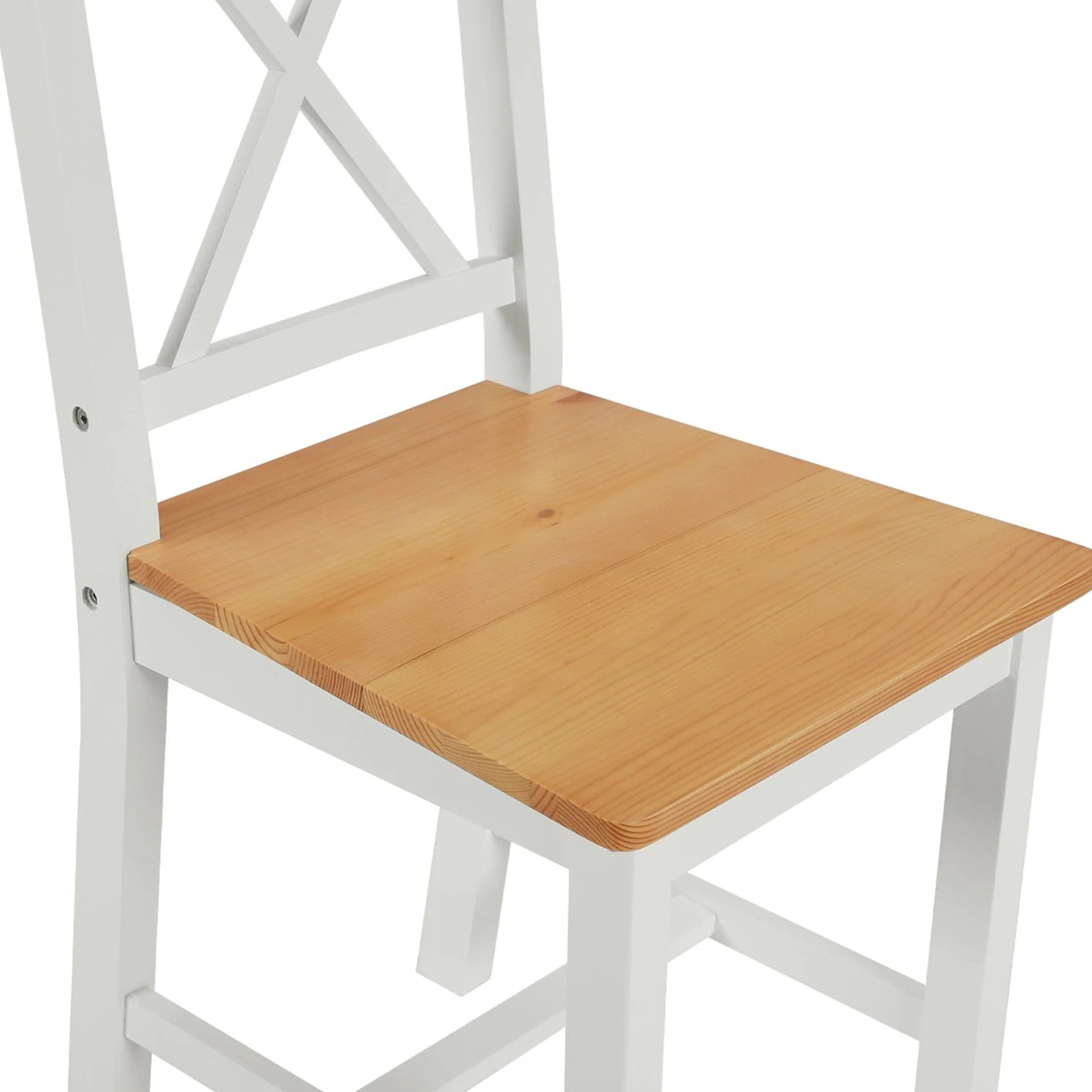 Palomo 5 Piece Dining Set - White - Image 11